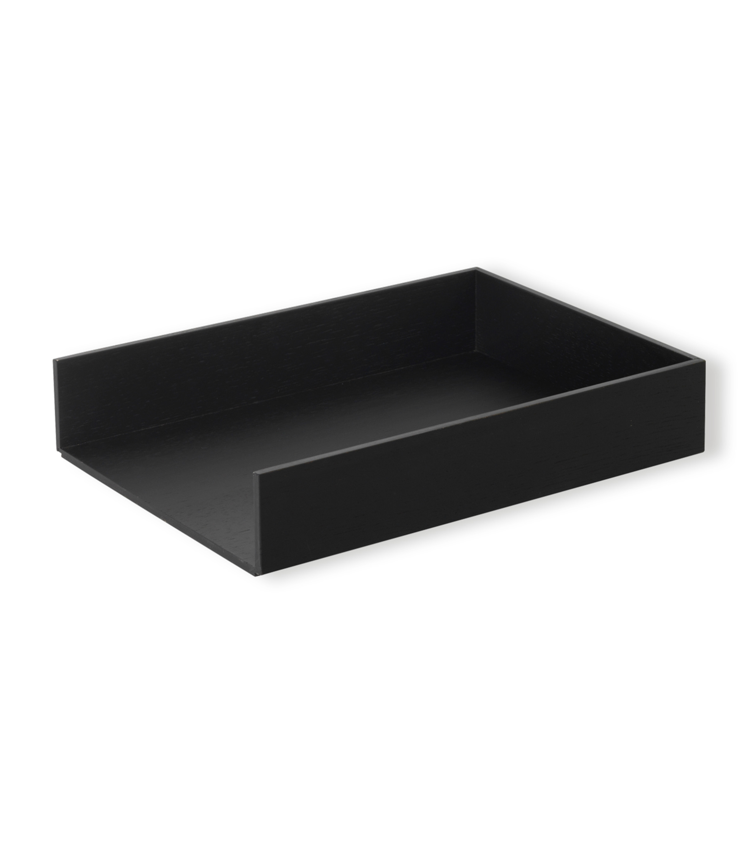 Taca na dokumenty LETTER TRAY czarny fornir jesionowy