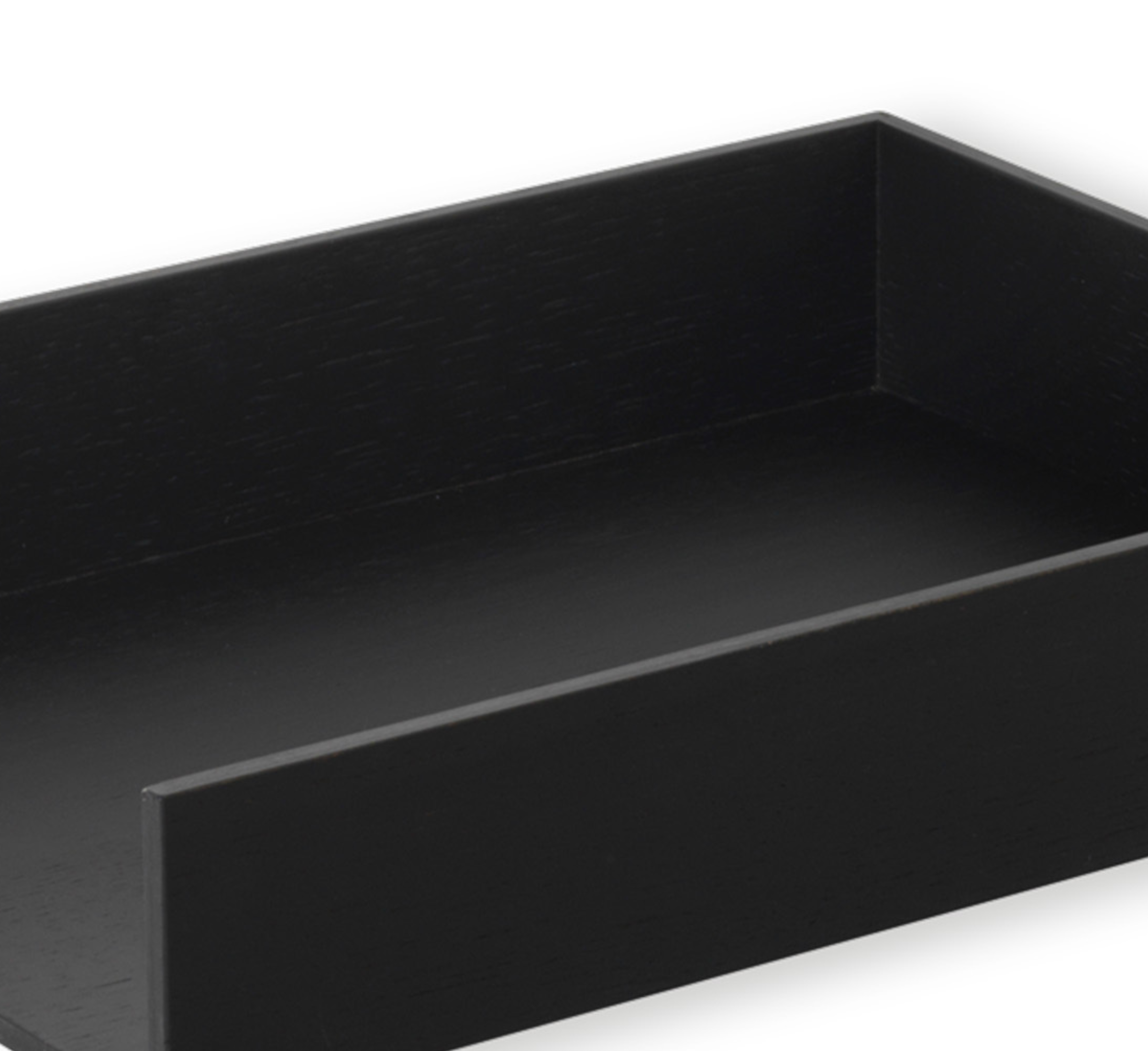Taca na dokumenty LETTER TRAY czarny fornir jesionowy
