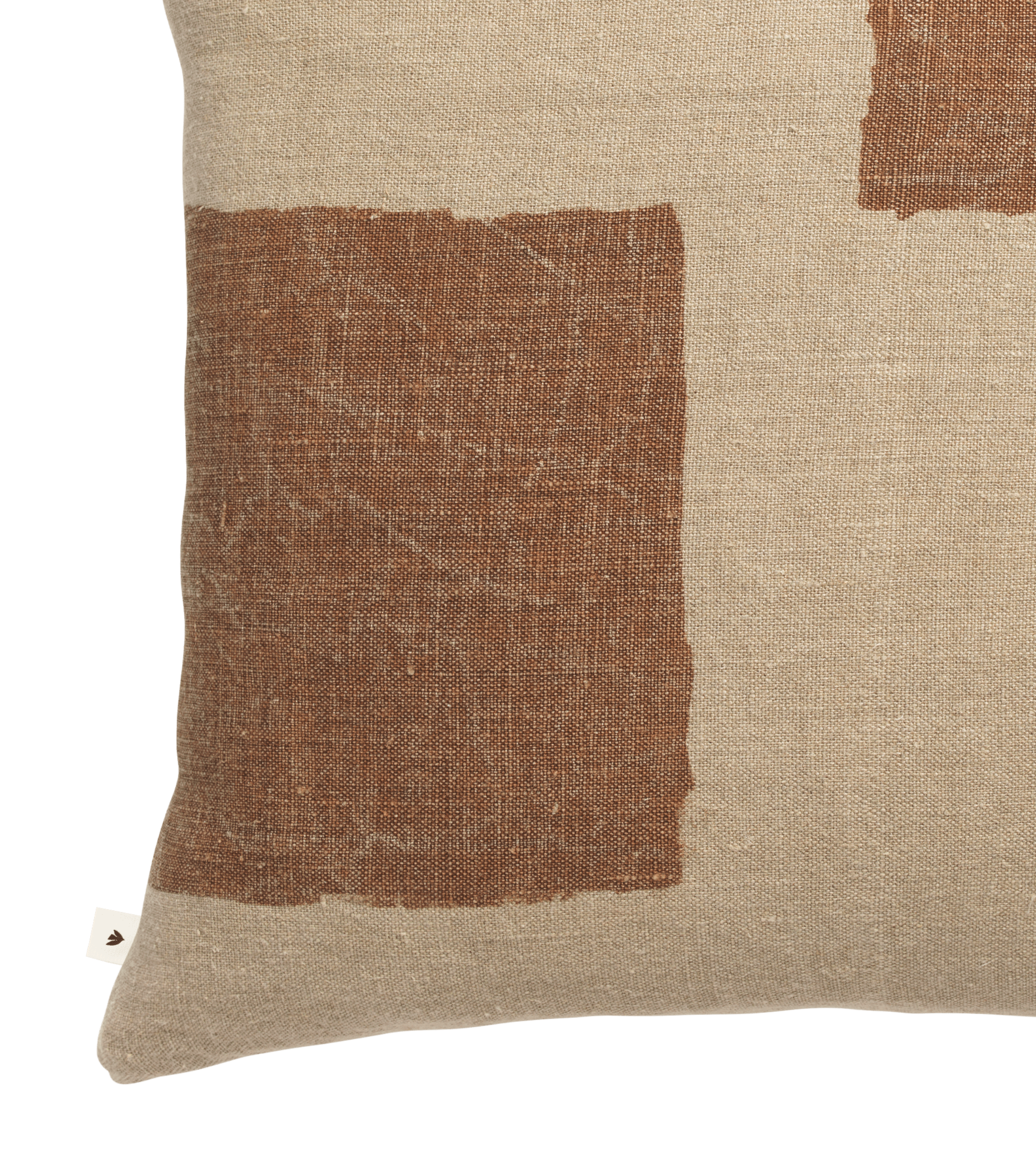 Decorative pillow OLEO beige with brown