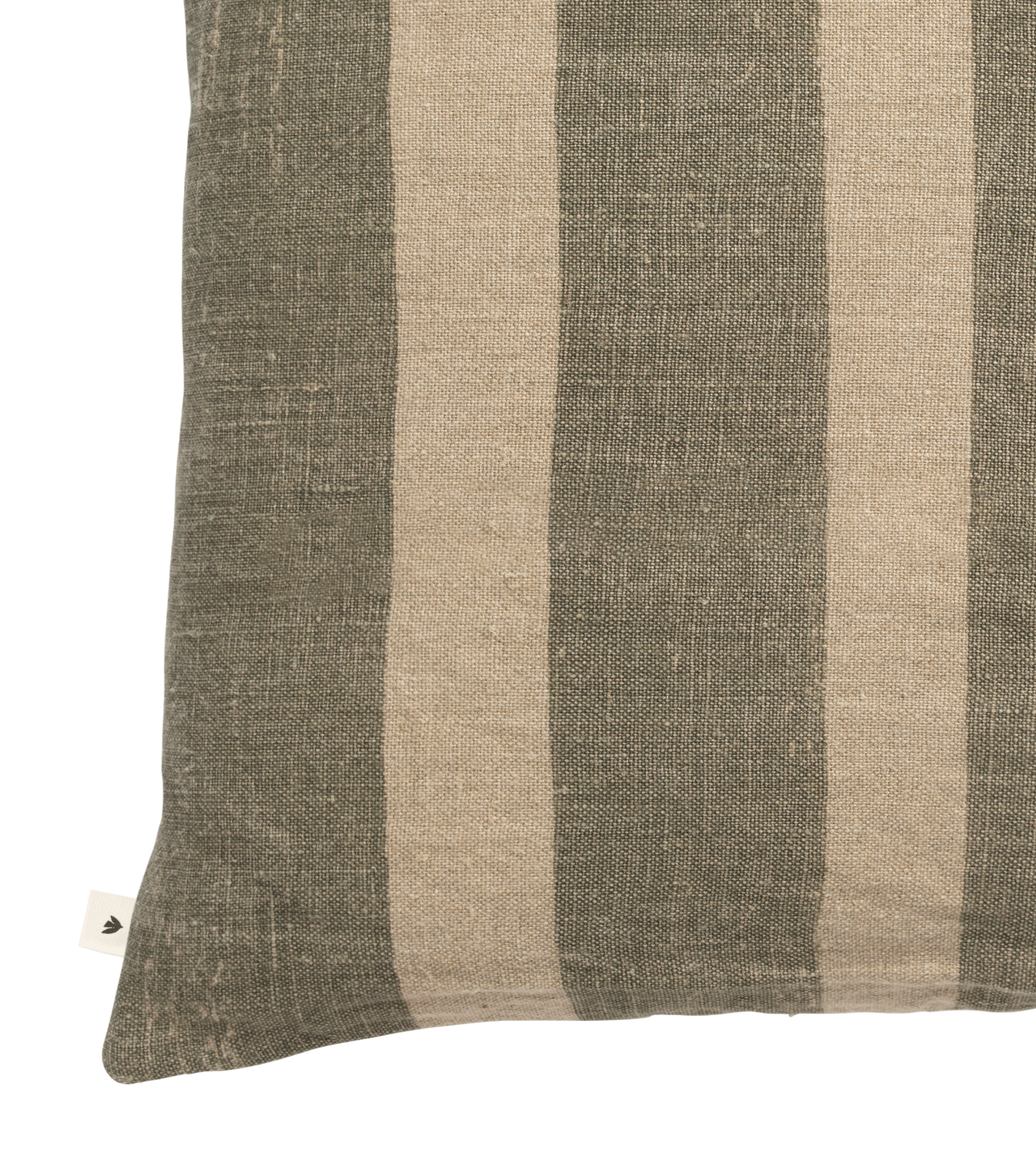 OLEO matcha decorative pillow with beige