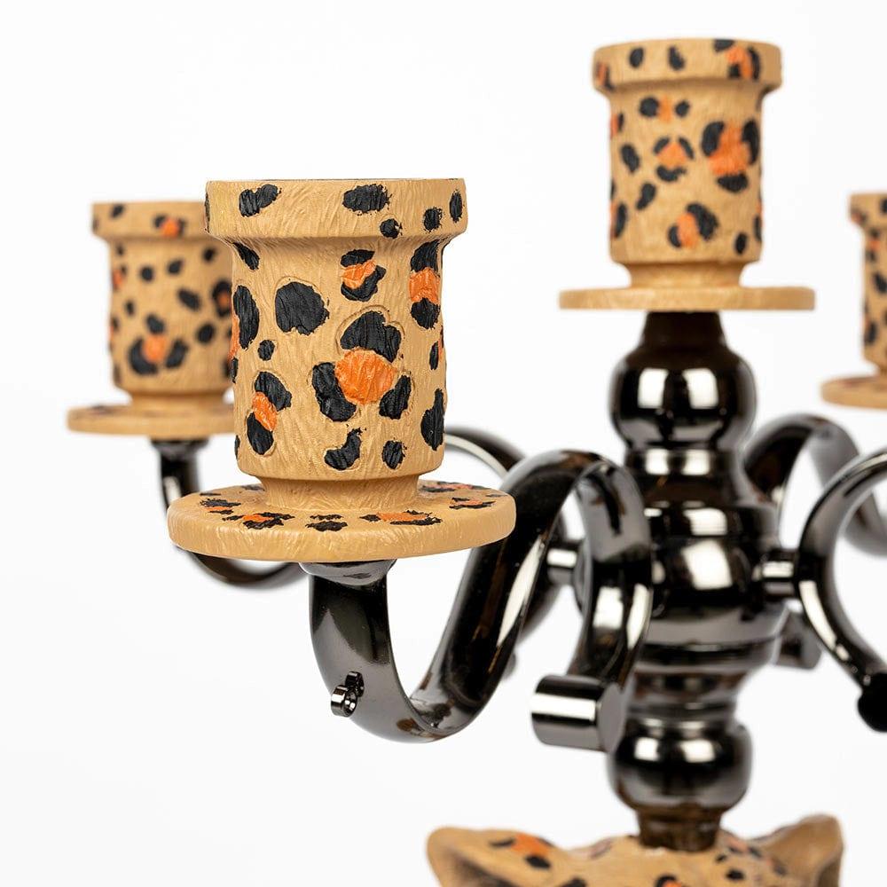 Świecznik PROUDLY CROWNED PANTHER centki Bold Monkey Eye on Design