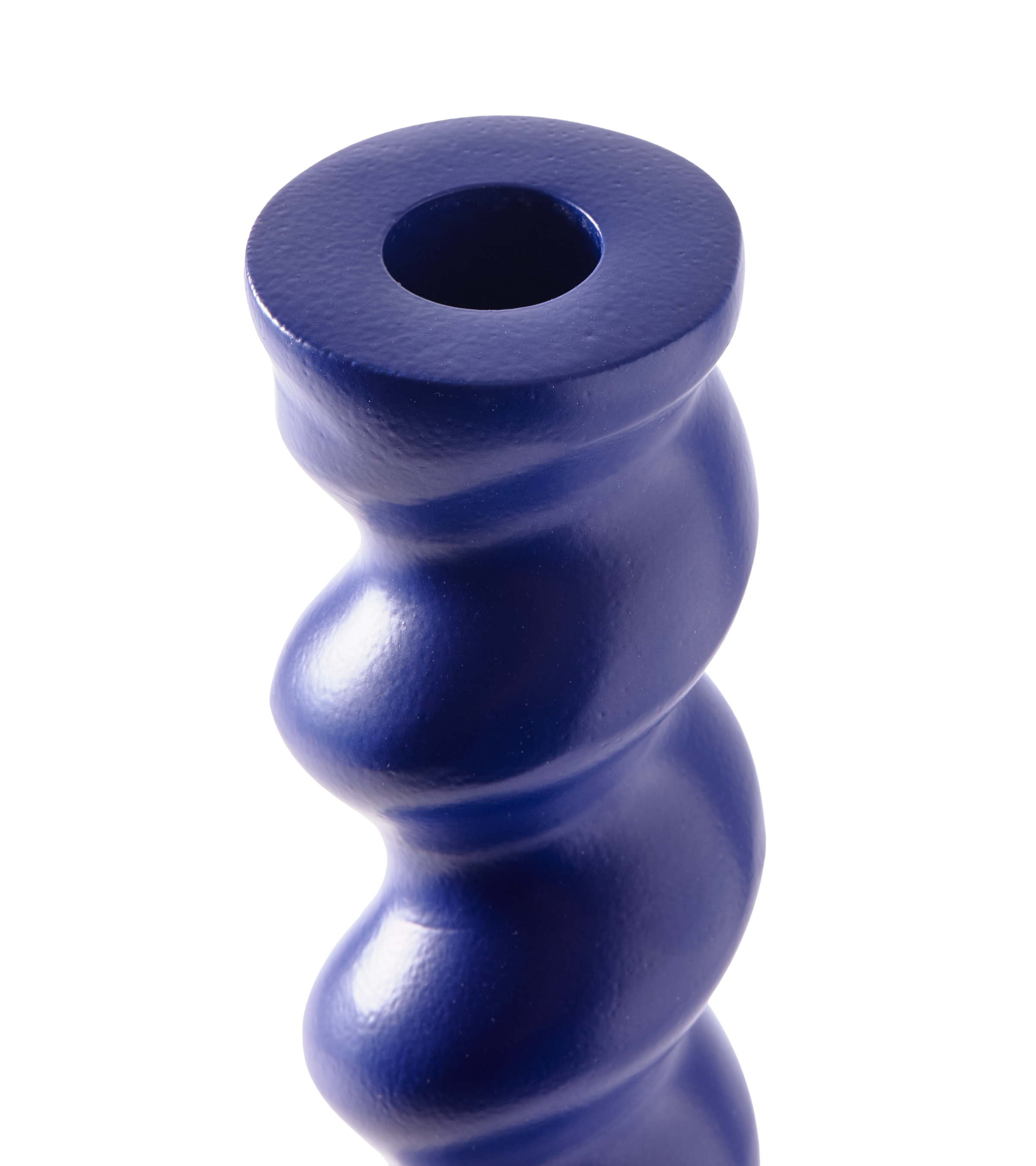 Świecznik TWISTER ciemnoniebieski