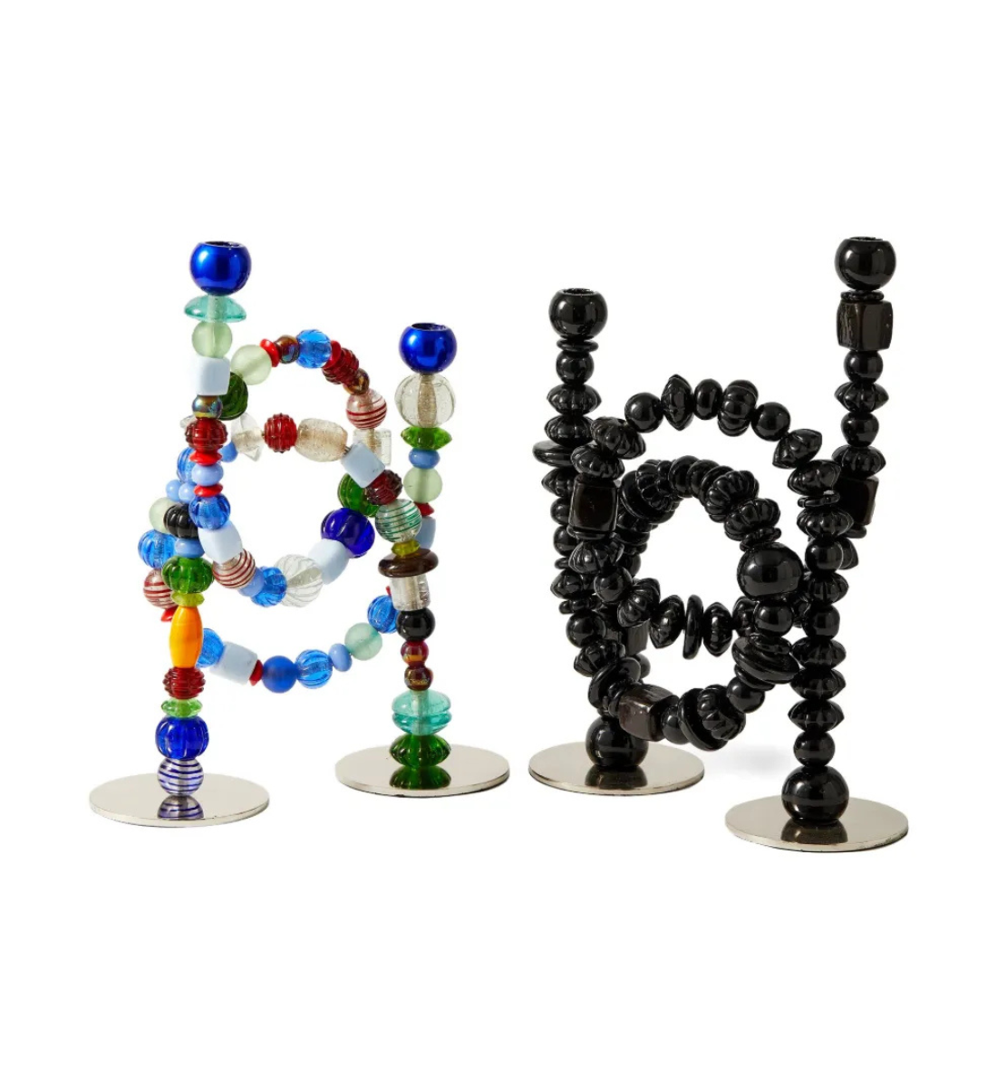 Świecznik BEADS kolorowy