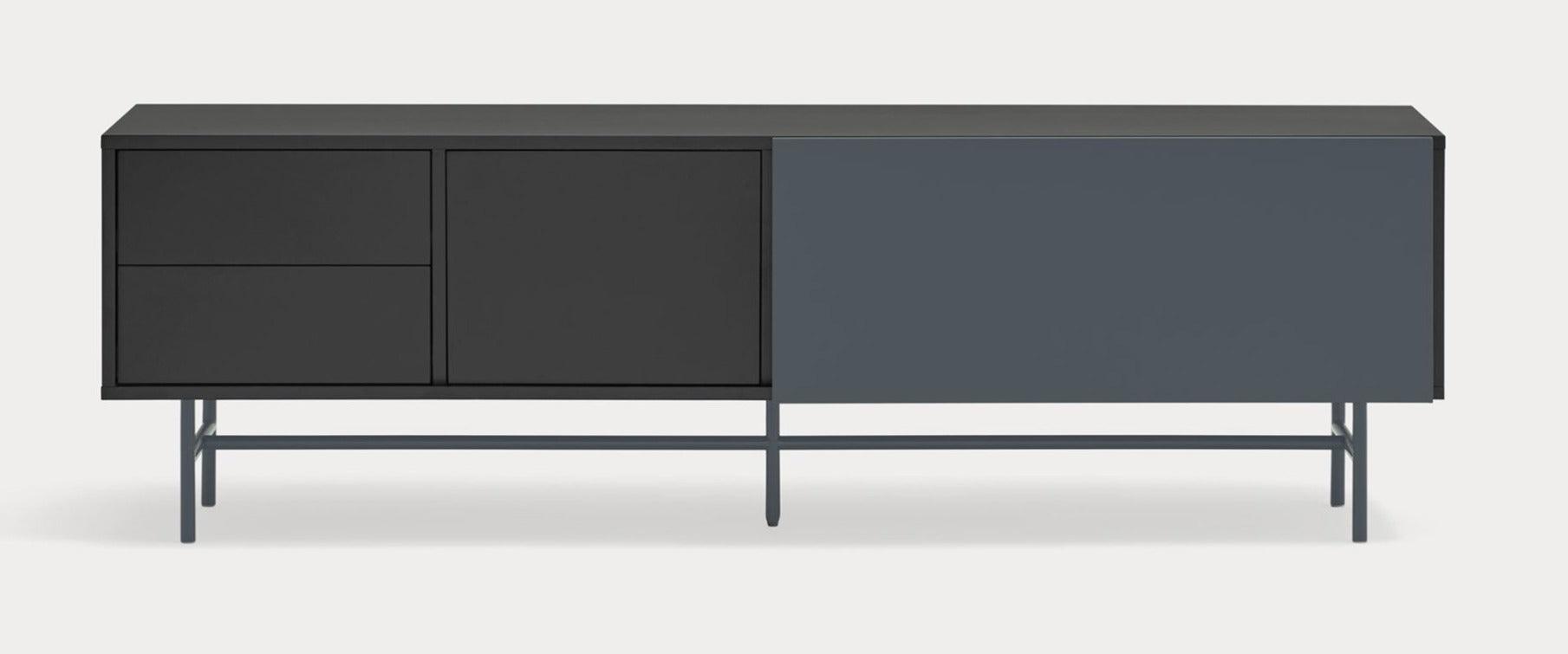 Szafka RTV NUBE antracytowy Teulat Eye on Design