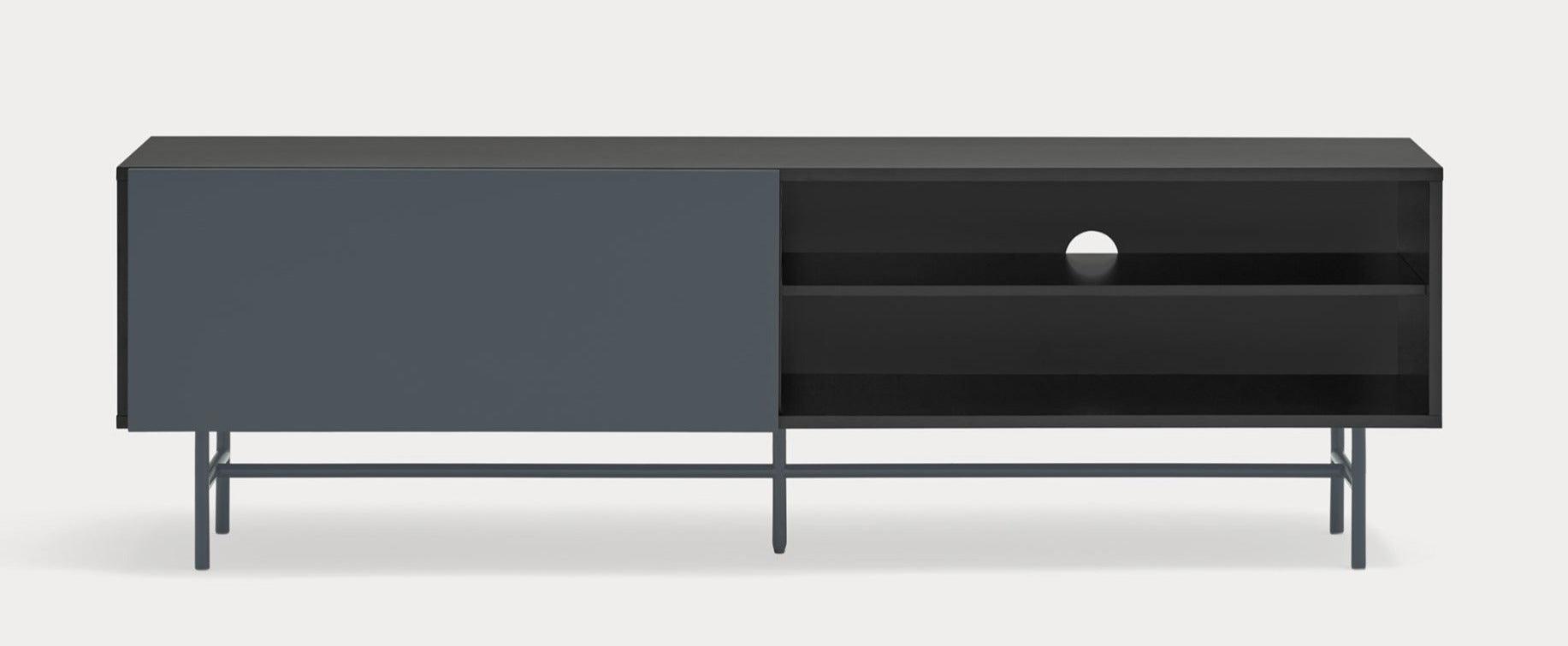 Szafka RTV NUBE antracytowy Teulat Eye on Design