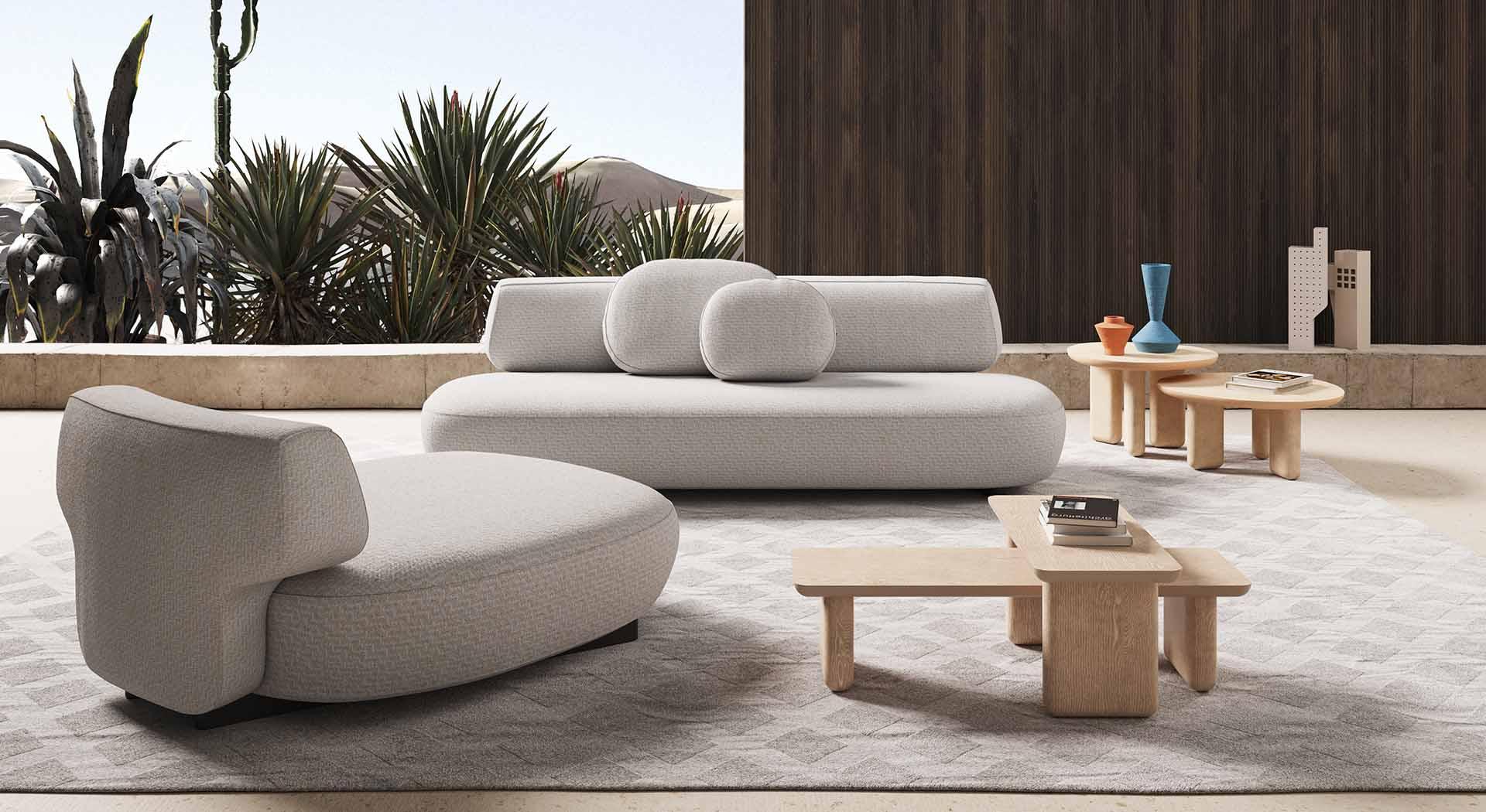 Szezlong TETU zielony Liu Jo Living Eye on Design
