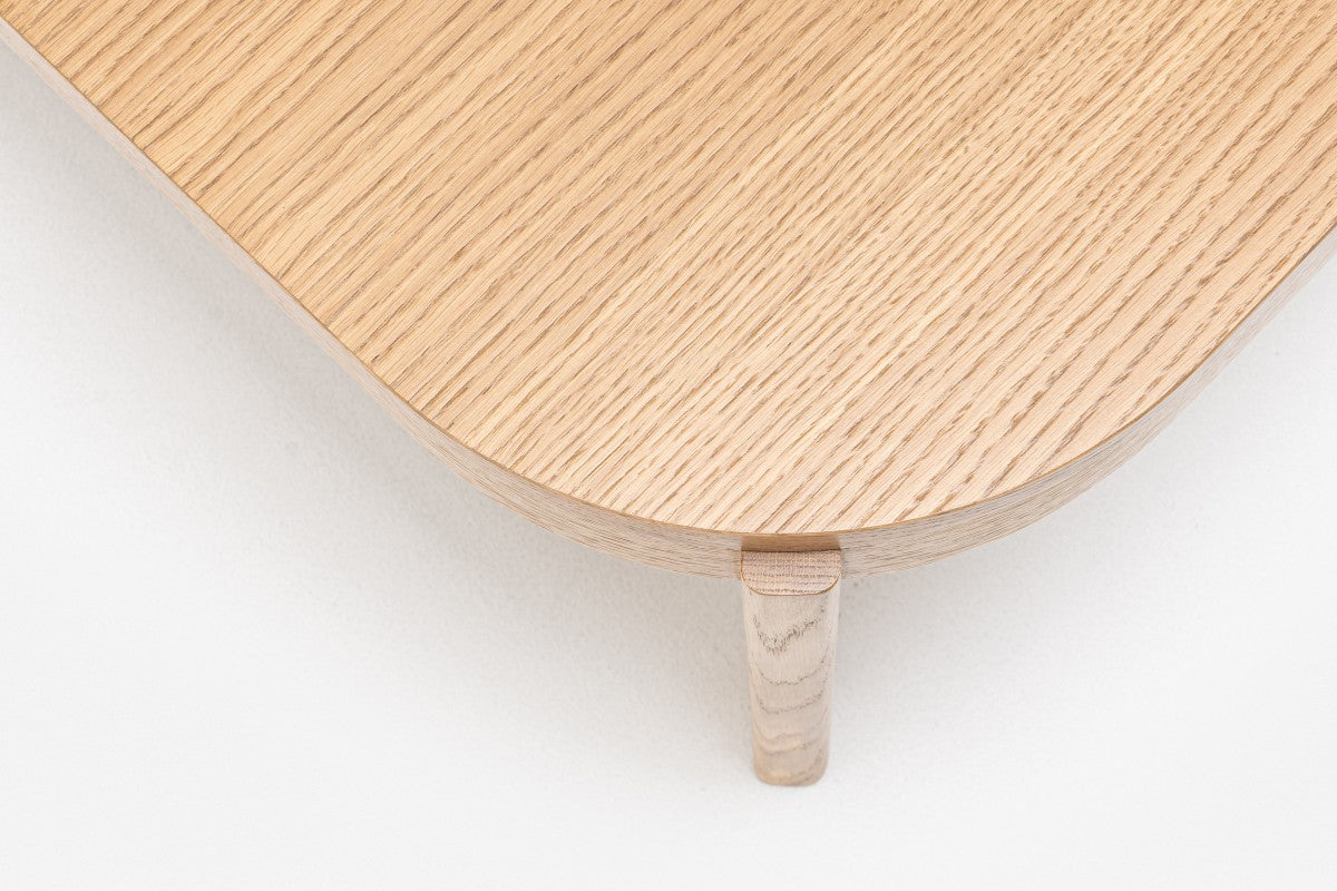 Coffee table RAMP Oak Veneer