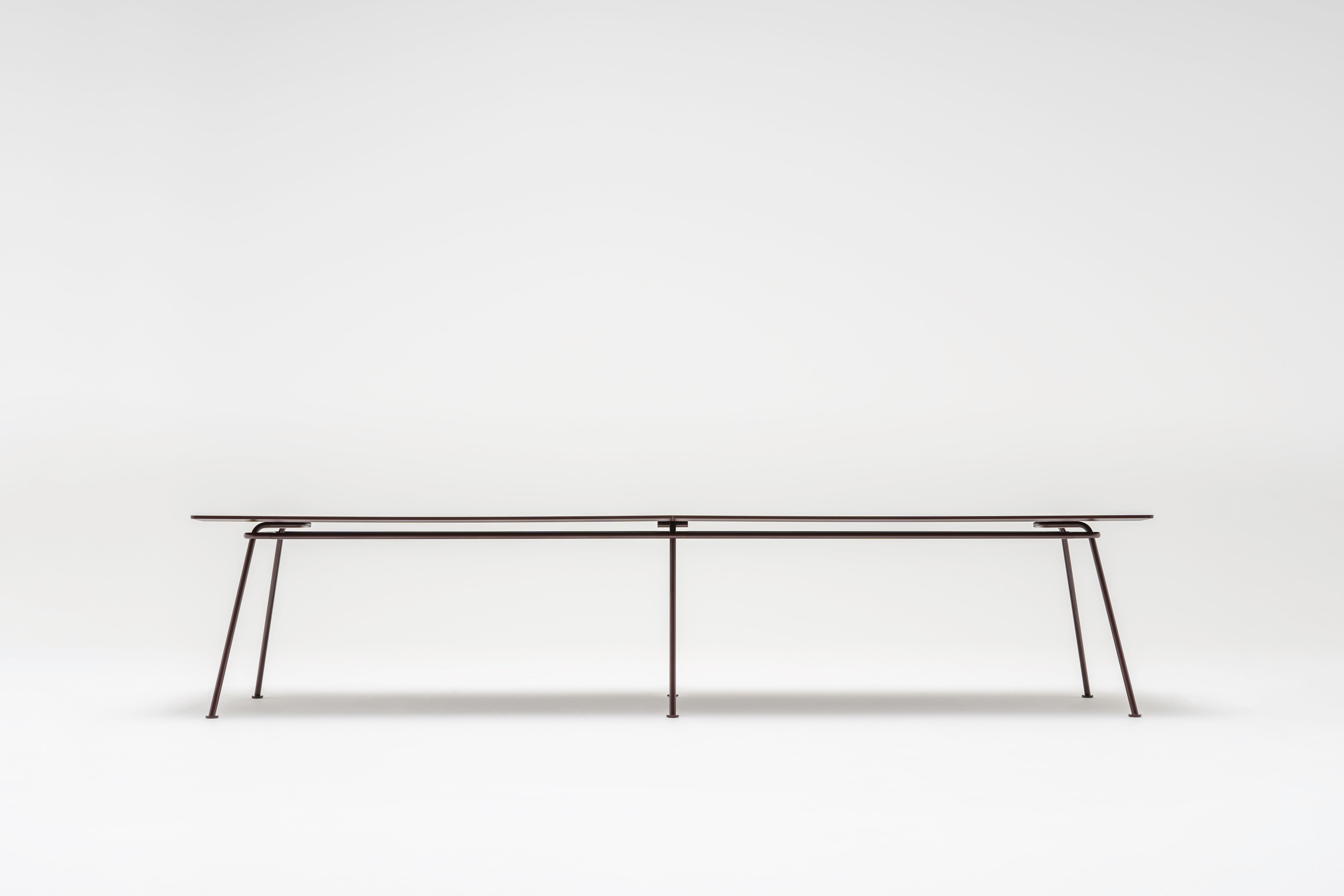 Stół NEW SCHOOL BENCH z mediabox UK
