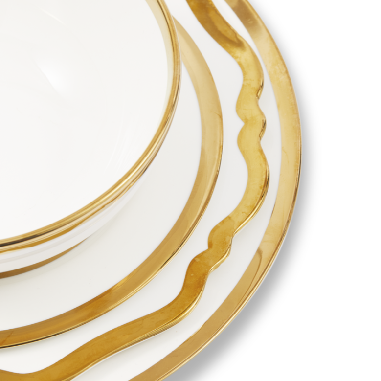 Zastawa stołowa GOLDEN FINDS porcelana
