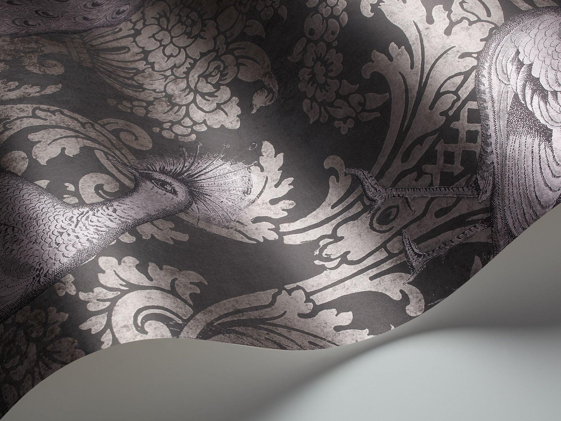 Tapeta ALBEMARLE - Byron metaliczny liliowy Cole & Son Eye on Design