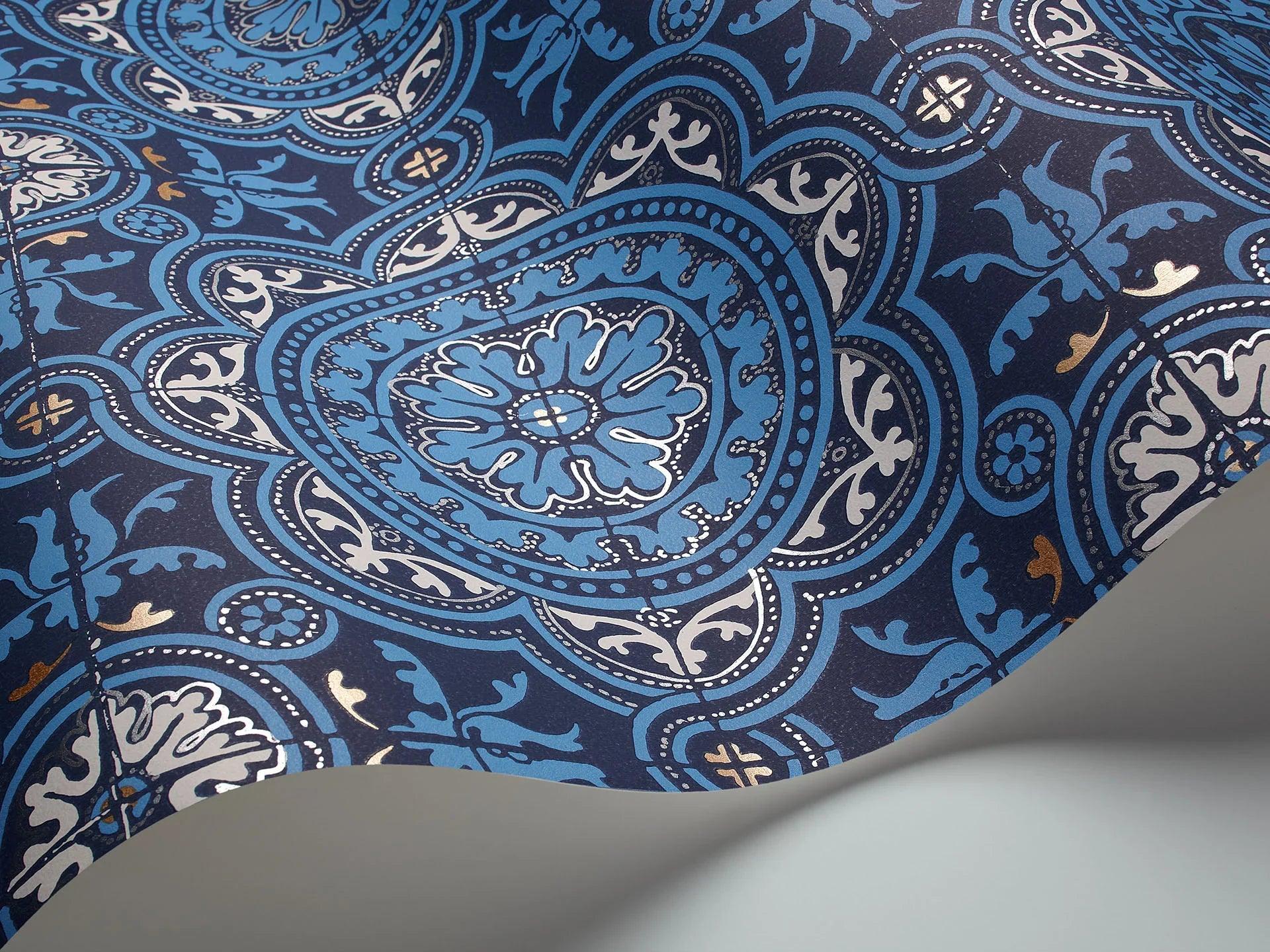 Tapeta ALBEMARLE - Piccadilly granatowy Cole & Son Eye on Design
