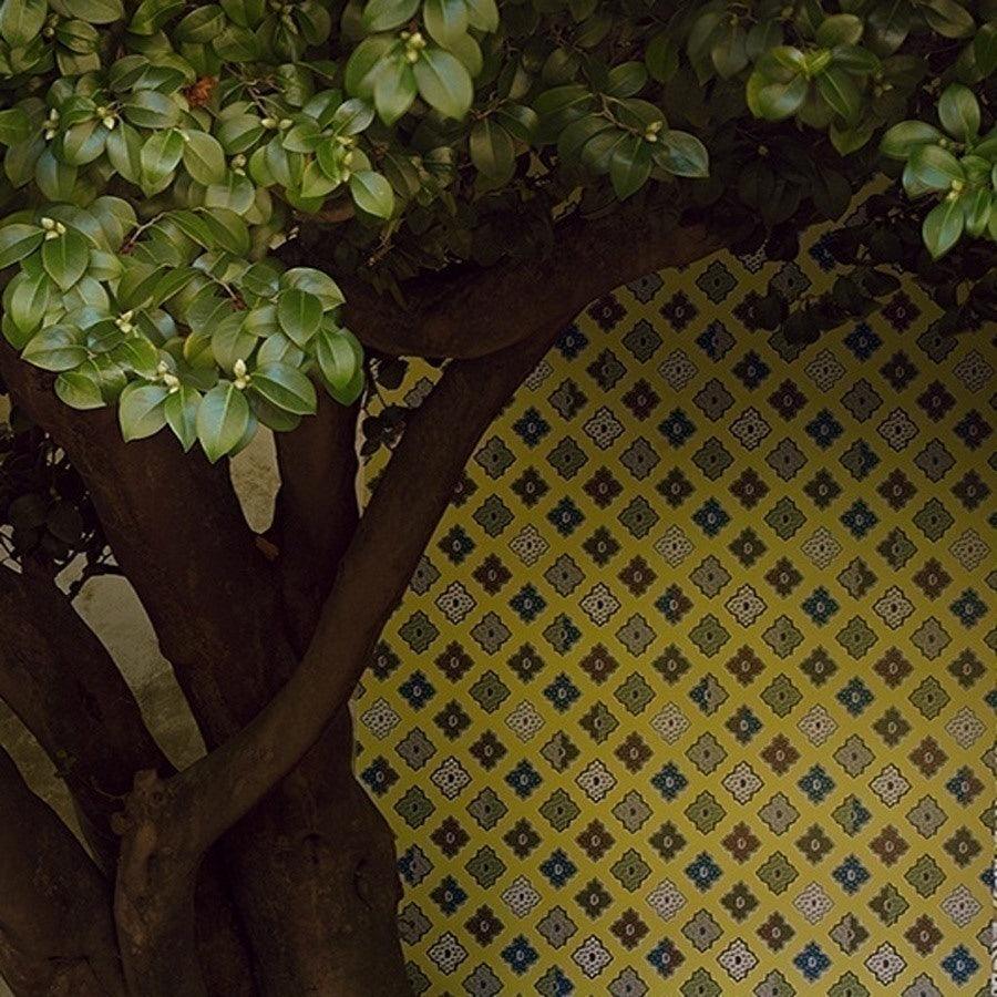 Tapeta ALCAZAR - SAFRAN żólty Christian Lacroix Eye on Design