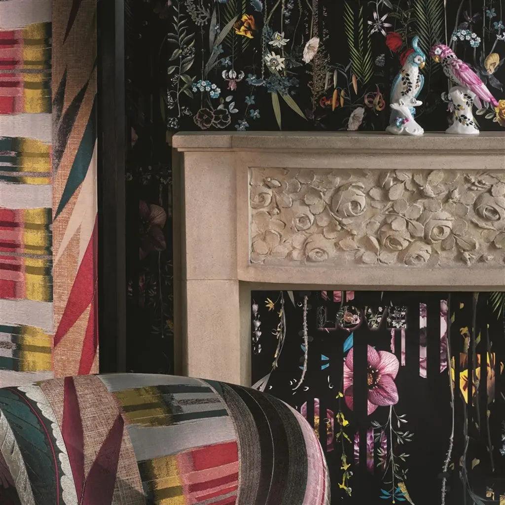 Tapeta BABYLONIA NIGHTS PANORAMIC CREPUSCULE czarny Christian Lacroix Eye on Design