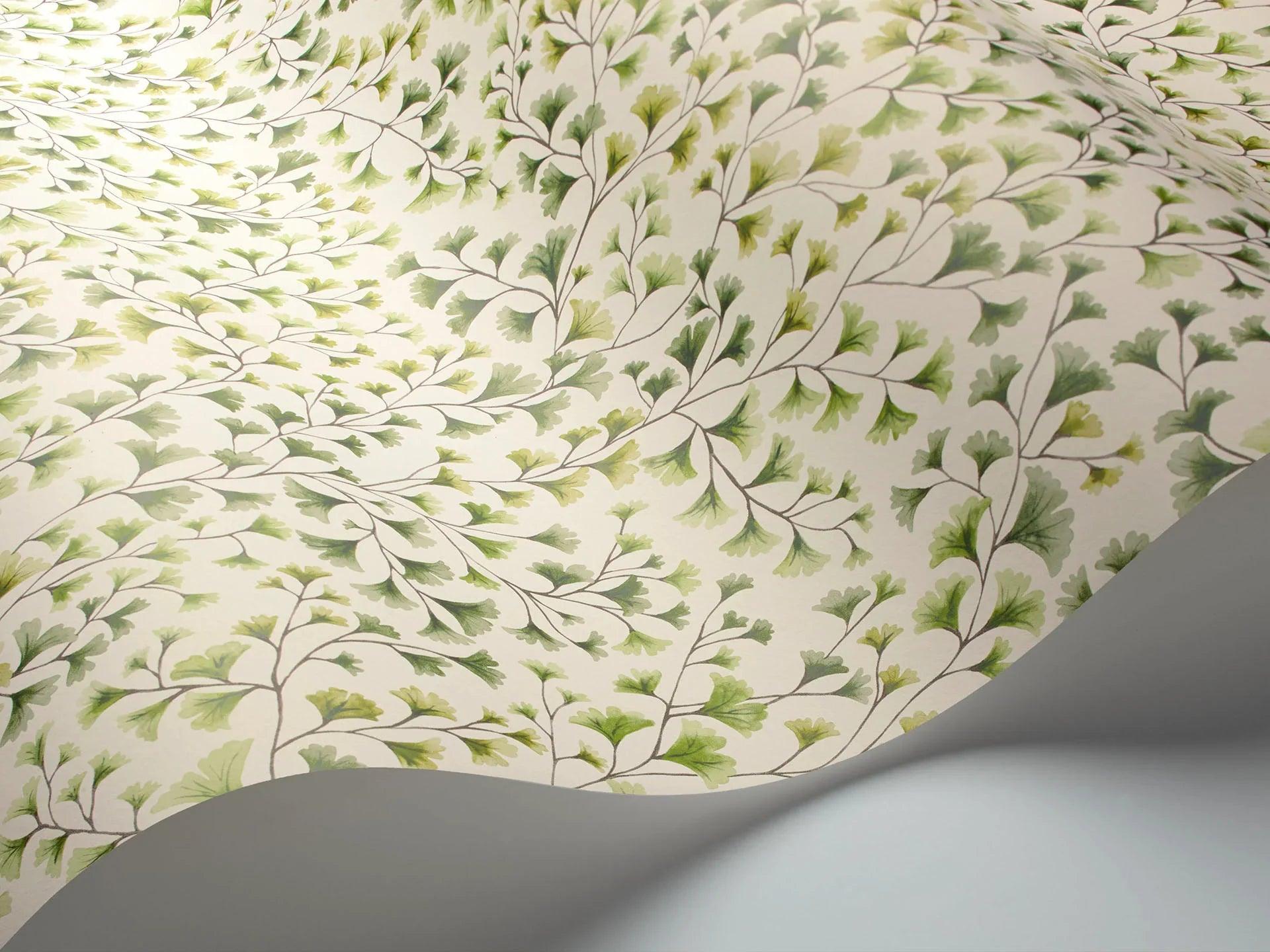 Tapeta BOTANICAL BOTANICA - Maidenhair oliwka Cole & Son Eye on Design