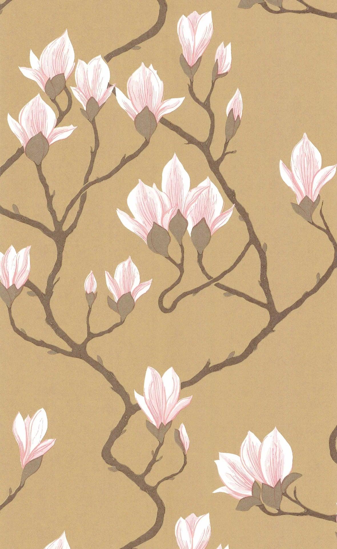 Tapeta CONTEMPORARY COLLECTION - Magnolia metaliczny brąz Cole & Son Default Title Eye on Design