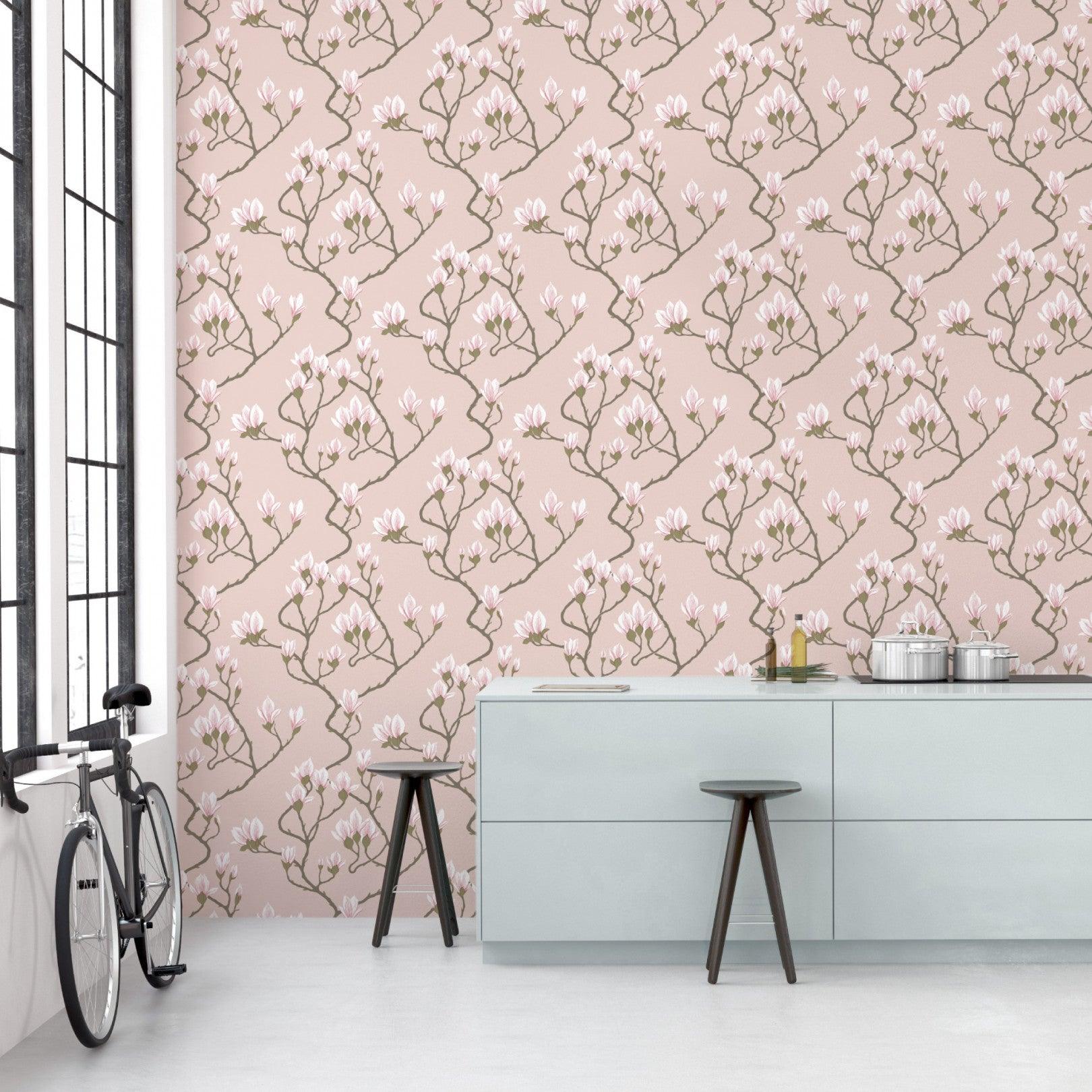 Tapeta CONTEMPORARY COLLECTION - Magnolia różowy Cole & Son Eye on Design