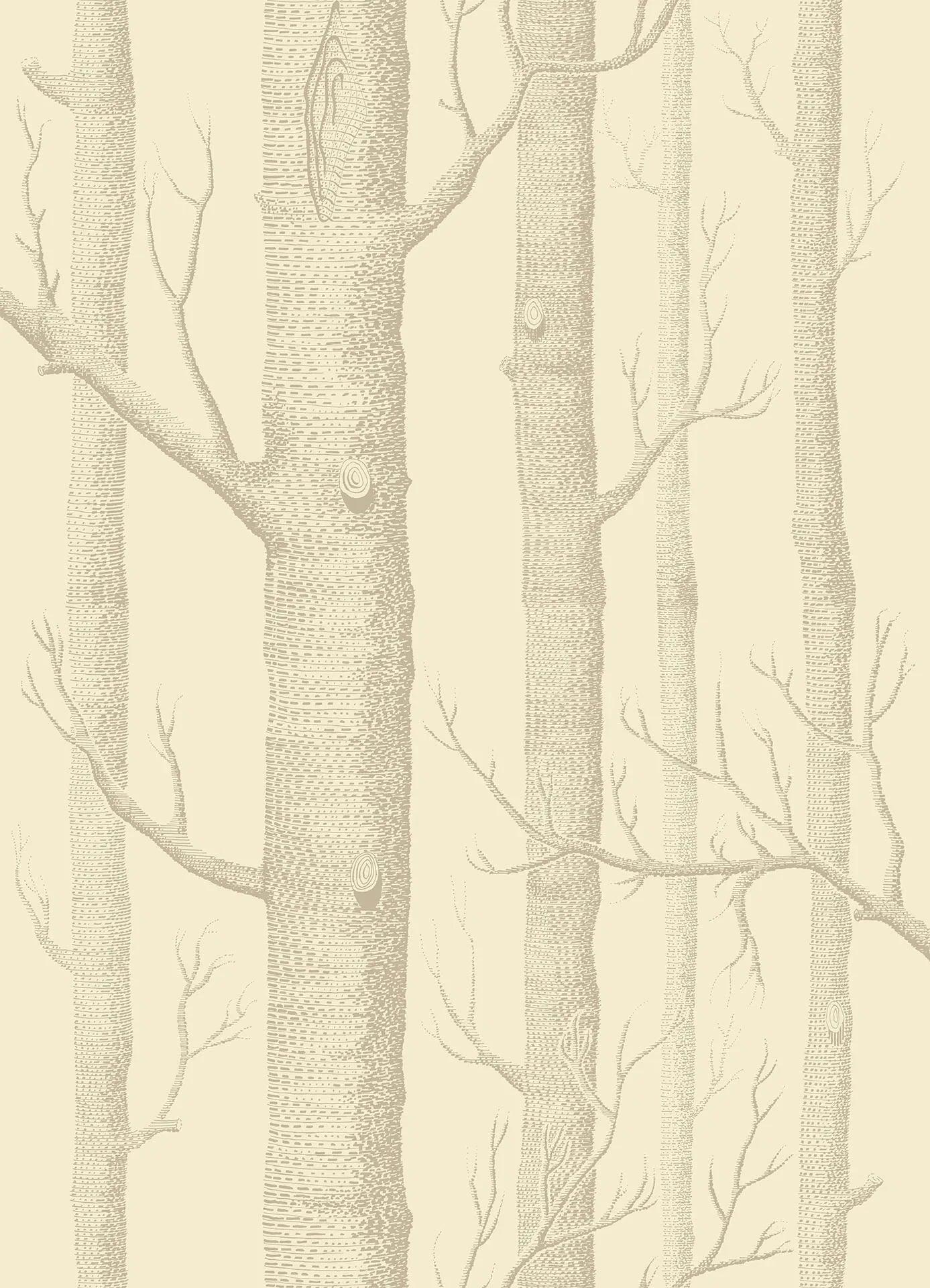 Tapeta CONTEMPORARY COLLECTION - Woods żółty Cole & Son Eye on Design