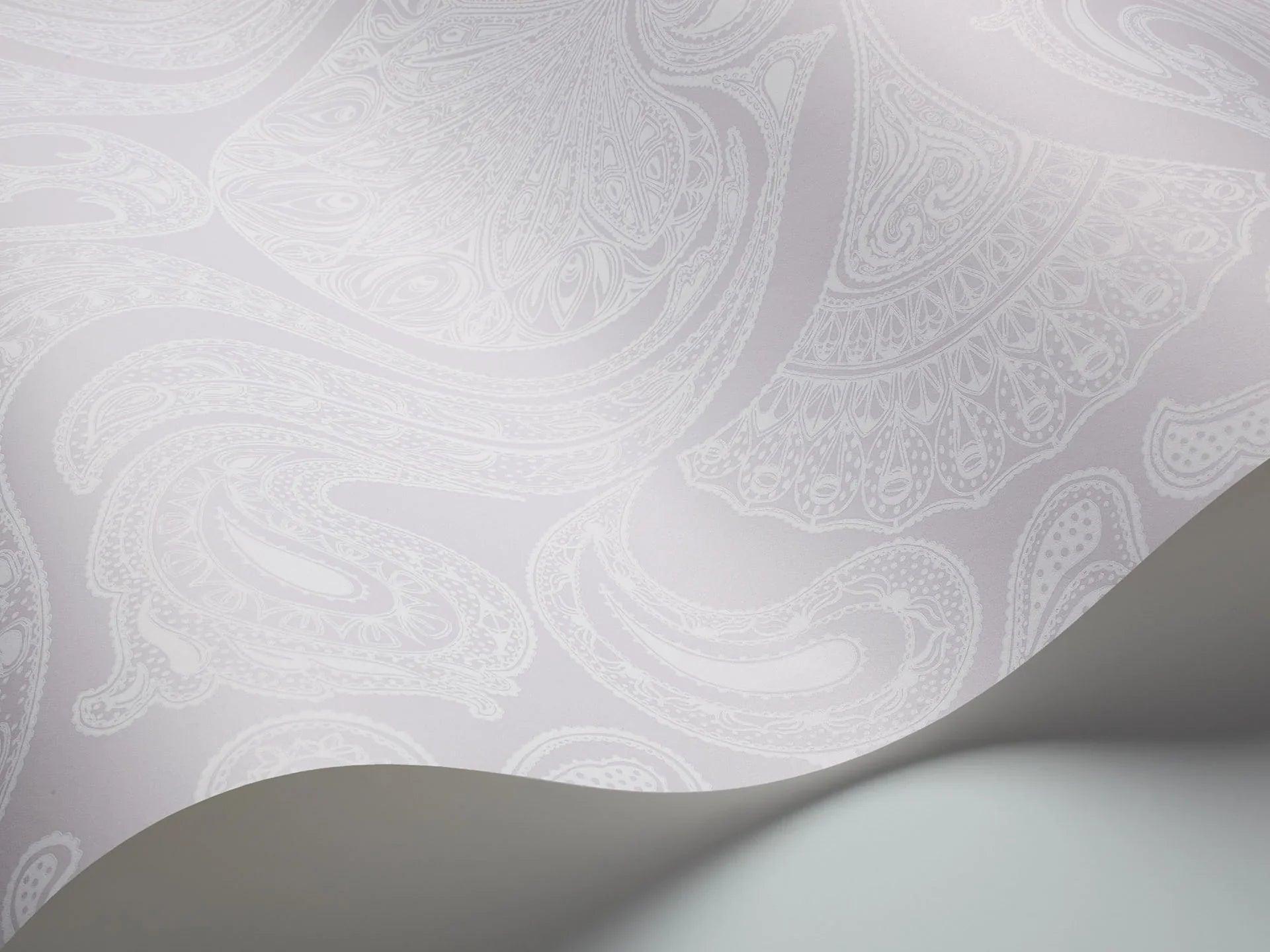 Tapeta CONTEMPORARY RESTYLED - Malabar kreda na szarym Cole & Son Eye on Design