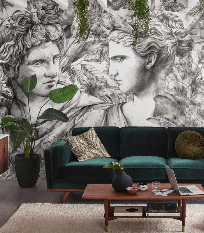 Tapeta DIVINE FACES Wallcolors Eye on Design
