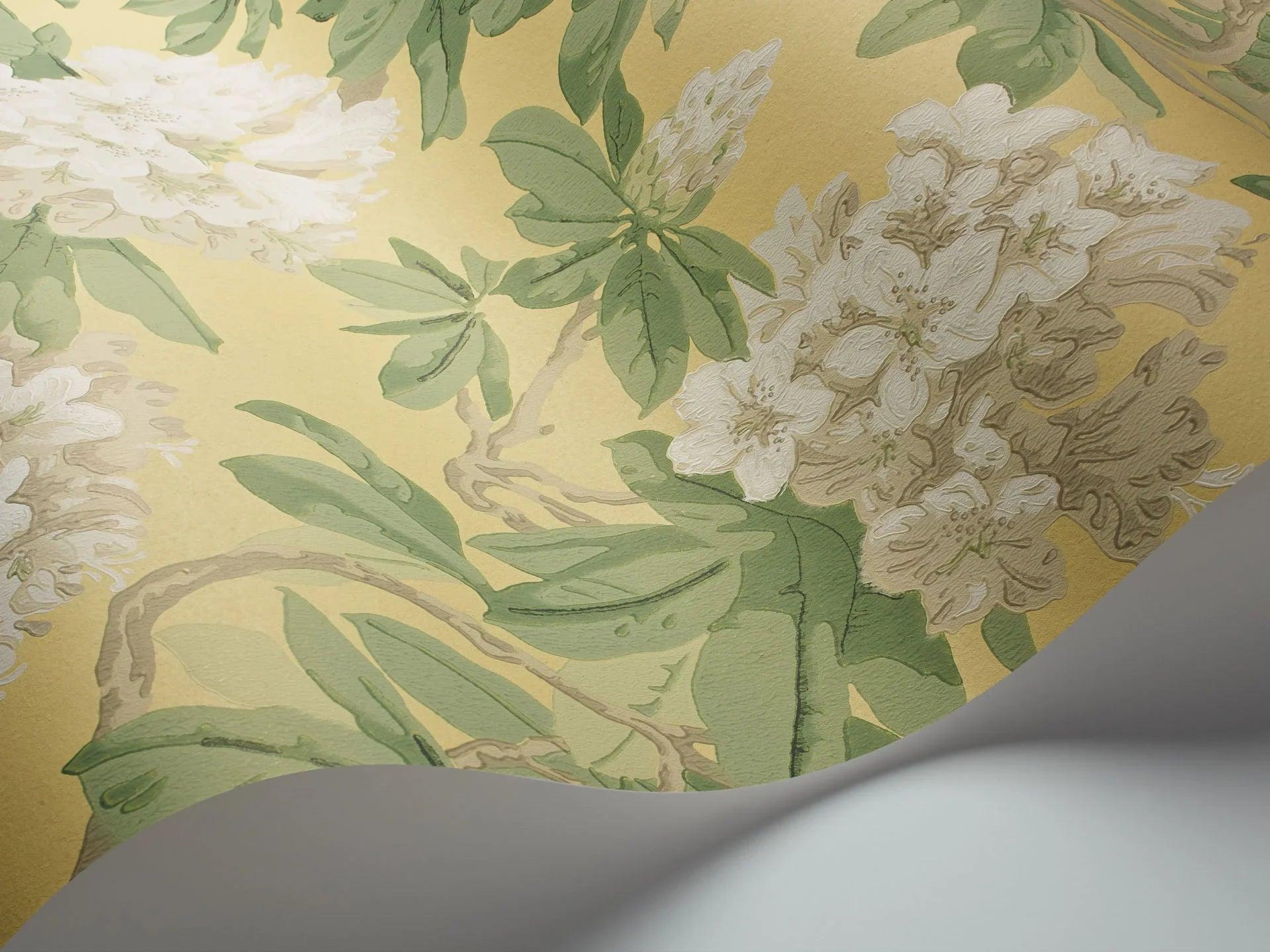 Tapeta FOLIE - Bourlie biel na cytrynie Cole & Son Eye on Design