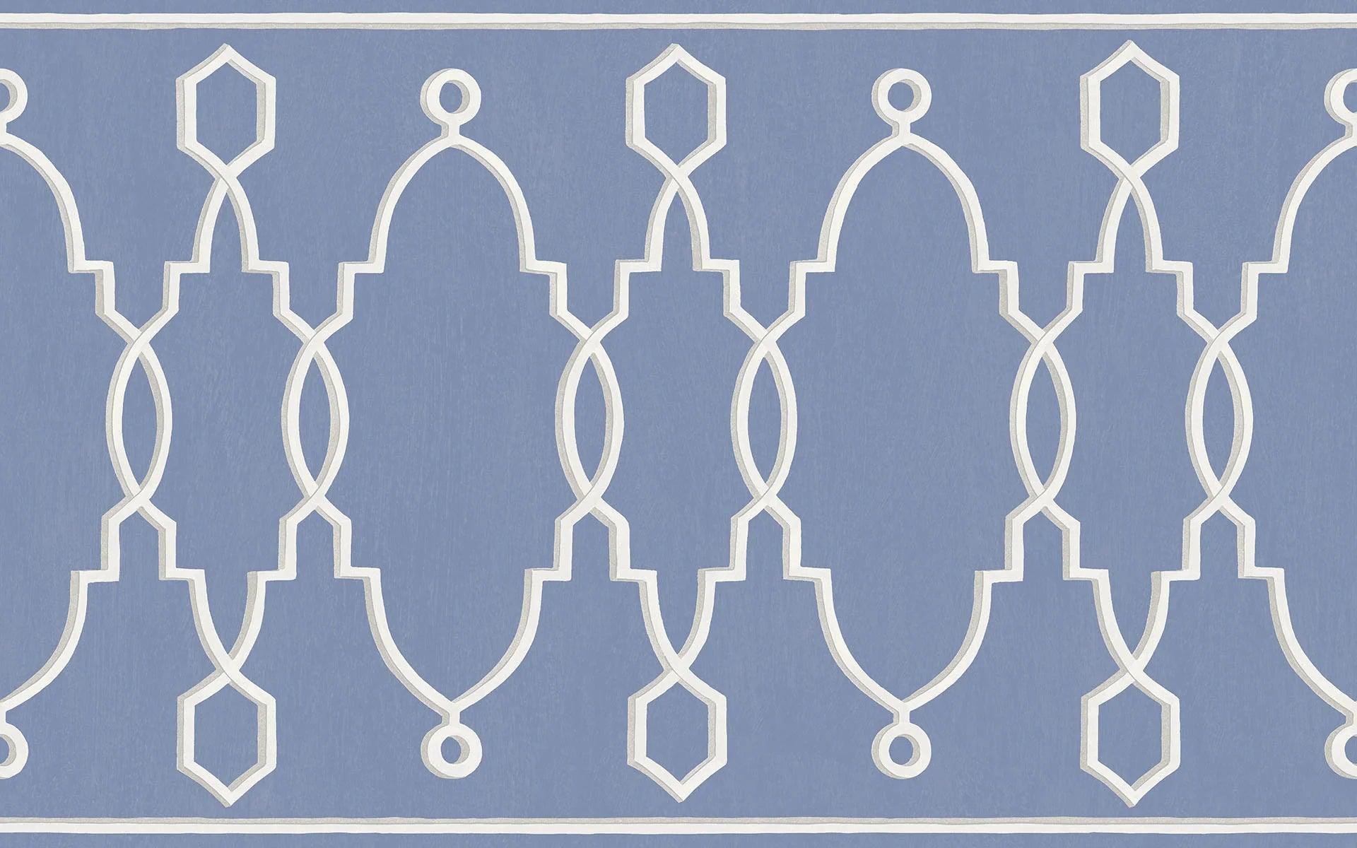 Tapeta FOLIE - Parterre Border niebieski Cole & Son Default Title Eye on Design