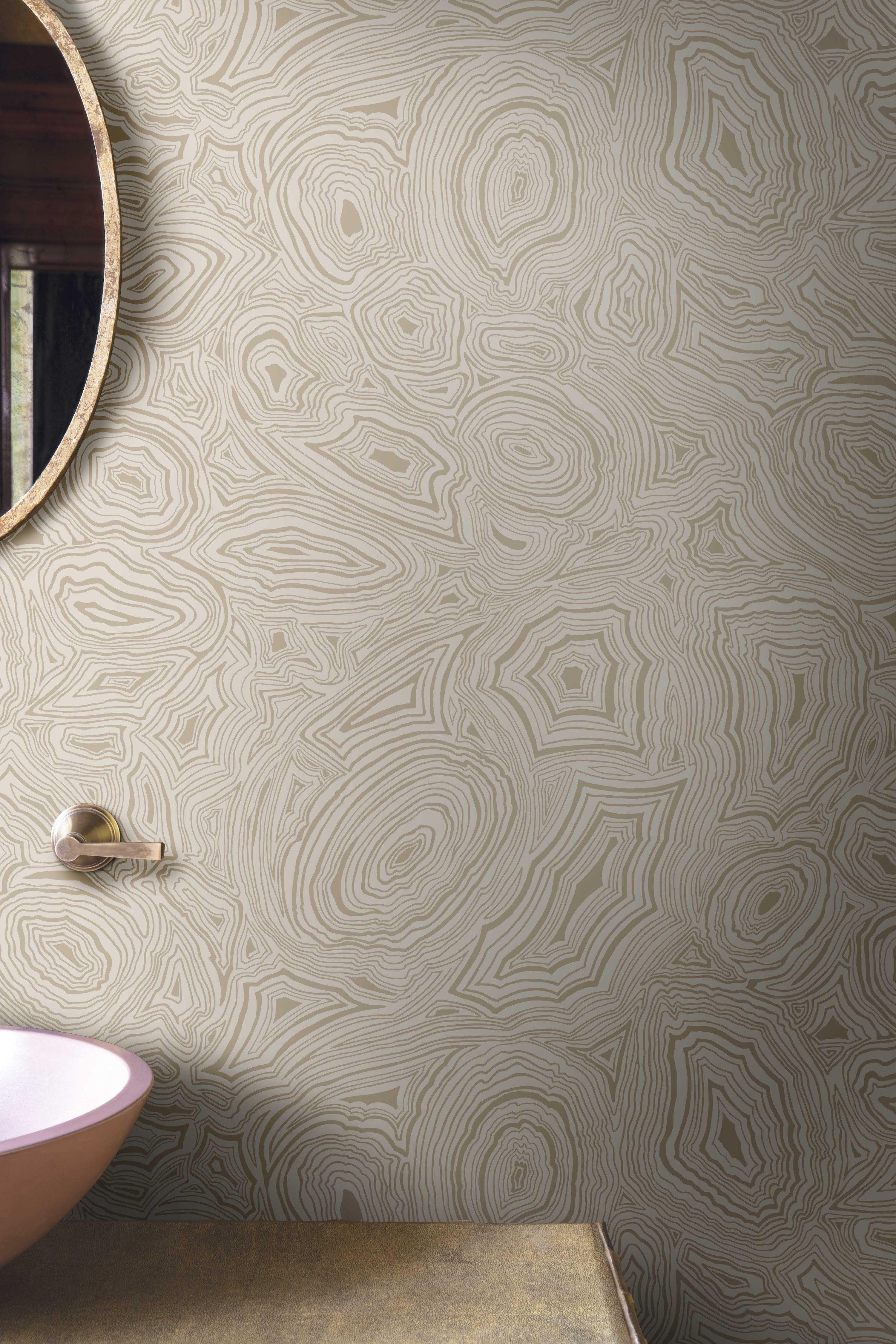 Tapeta FORNASETTI - Malachite kremowy Cole & Son Eye on Design