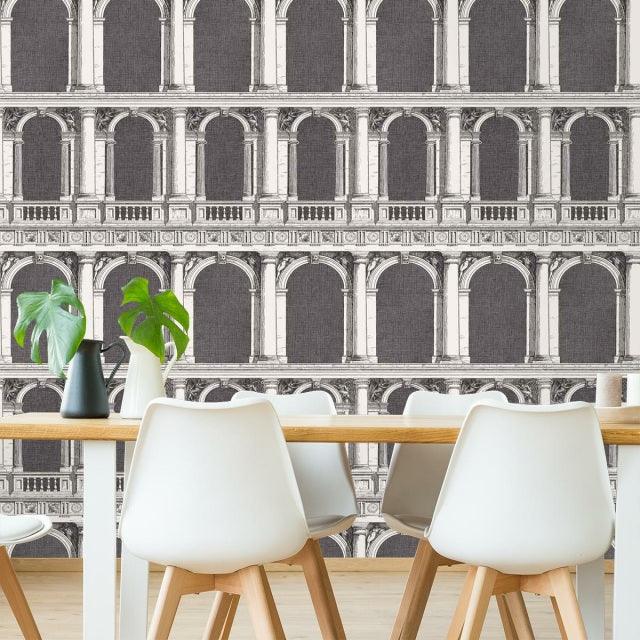 Tapeta FORNASETTI SENZA TEMPO - Procuratie Cole & Son Eye on Design