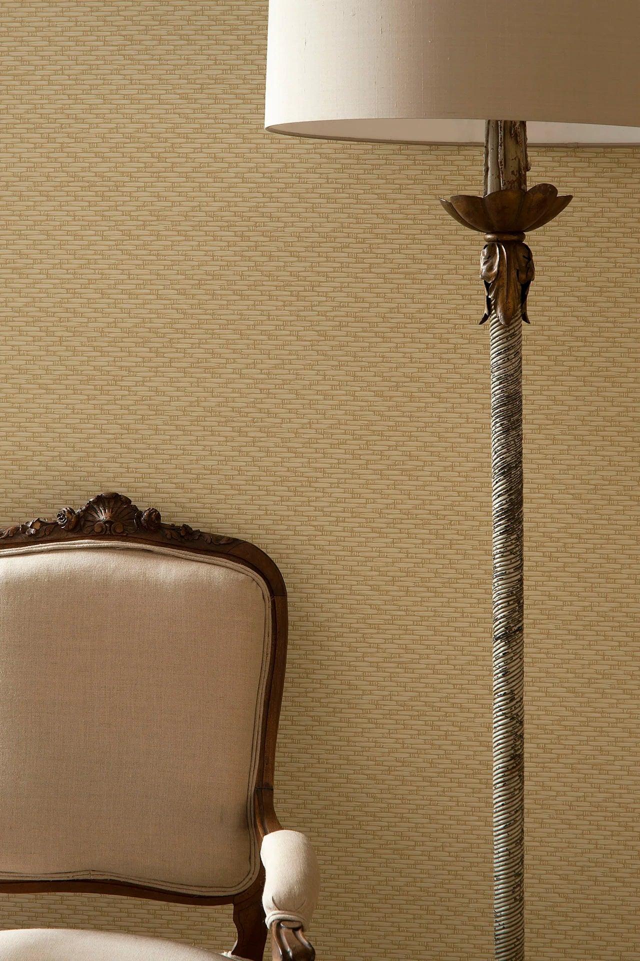 Tapeta FOUNDATION - Weave brązowy Cole & Son Eye on Design