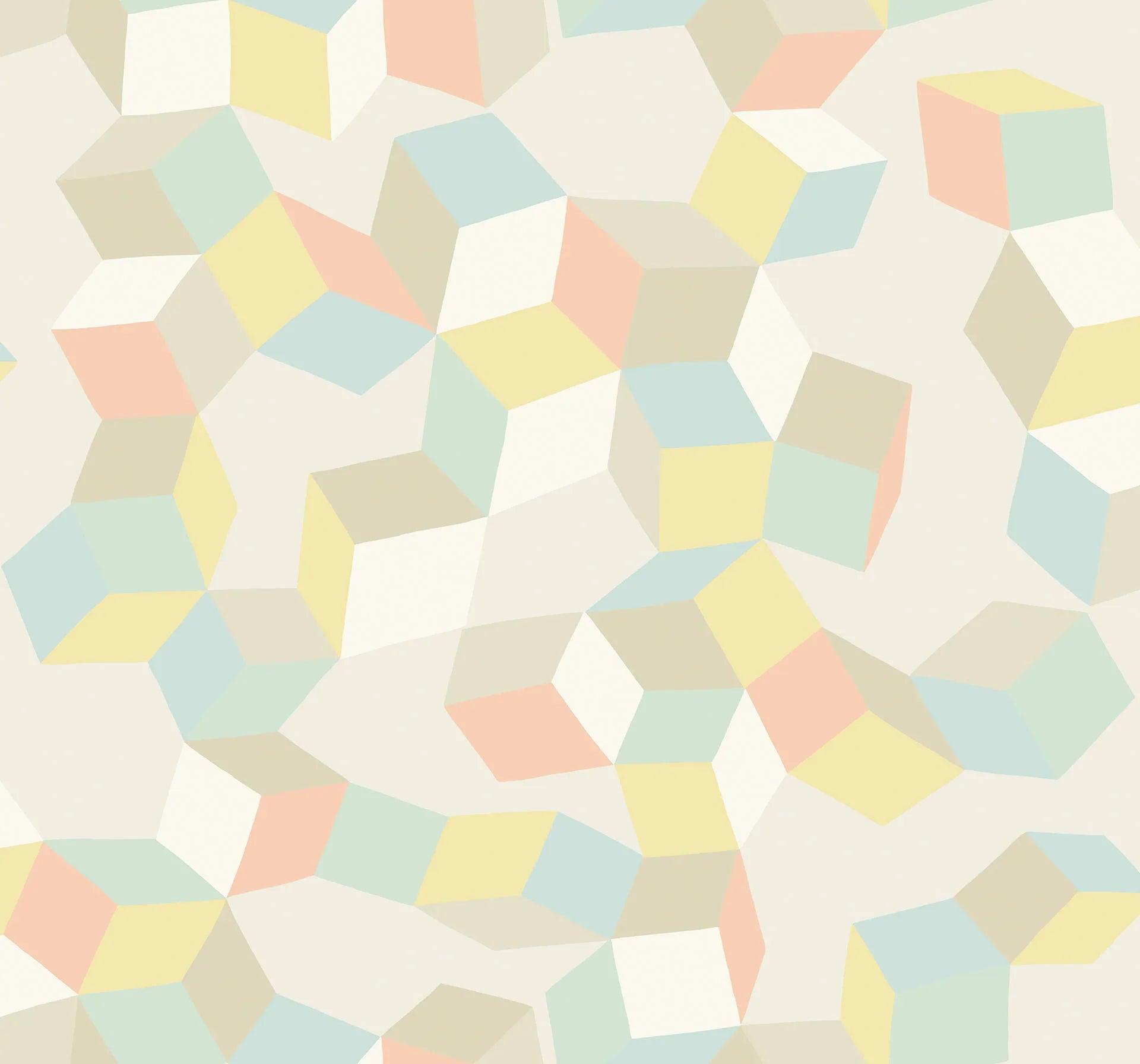 Tapeta GEOMETRIC II - Puzzle wielobarwny Cole & Son Eye on Design