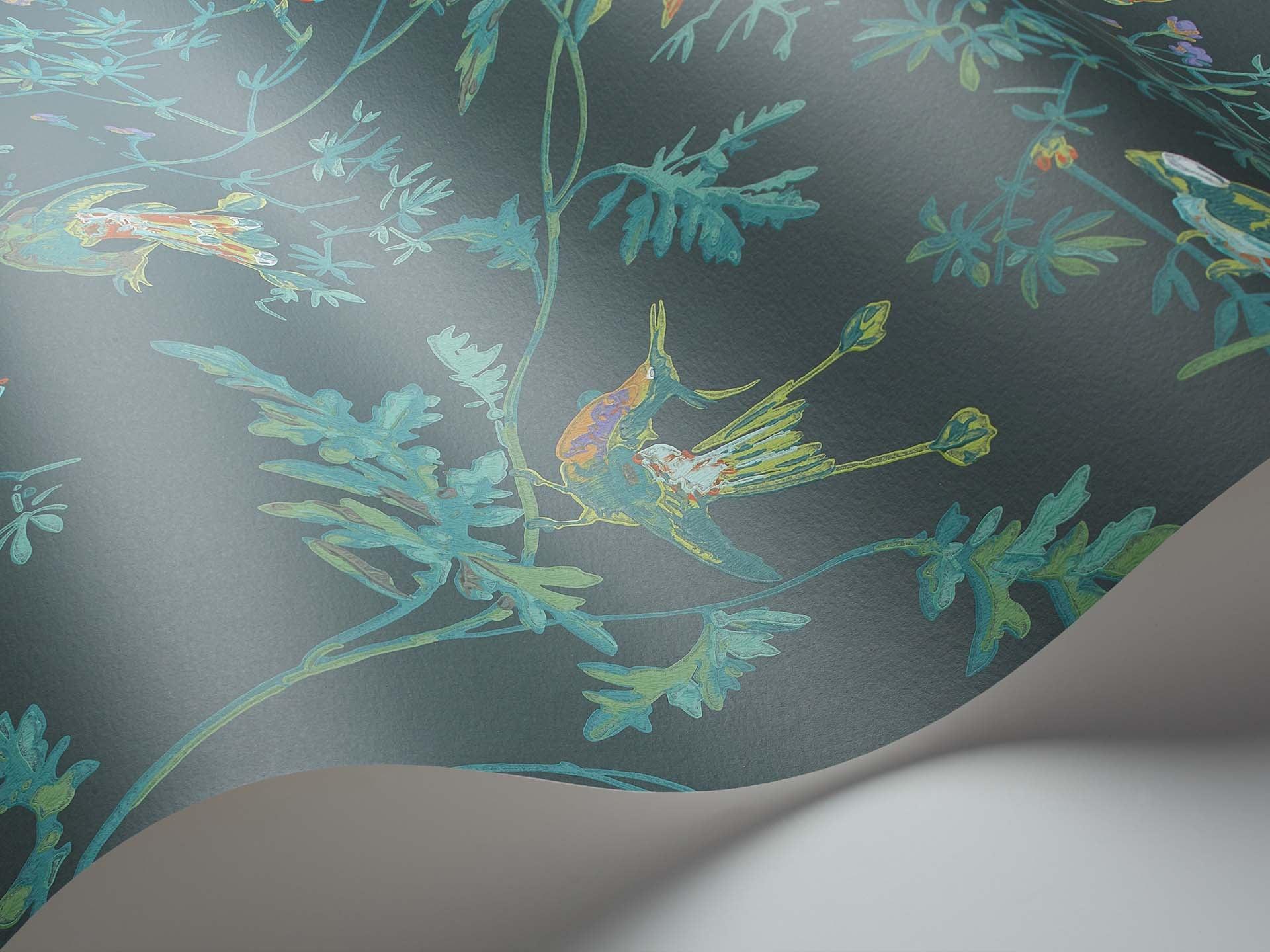 Tapeta ICONS - Hummingbirds granatowy Cole & Son Eye on Design