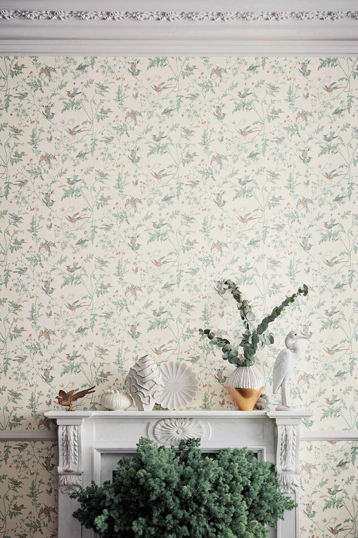 Tapeta ICONS - Hummingbirds pastelowy Cole & Son Eye on Design
