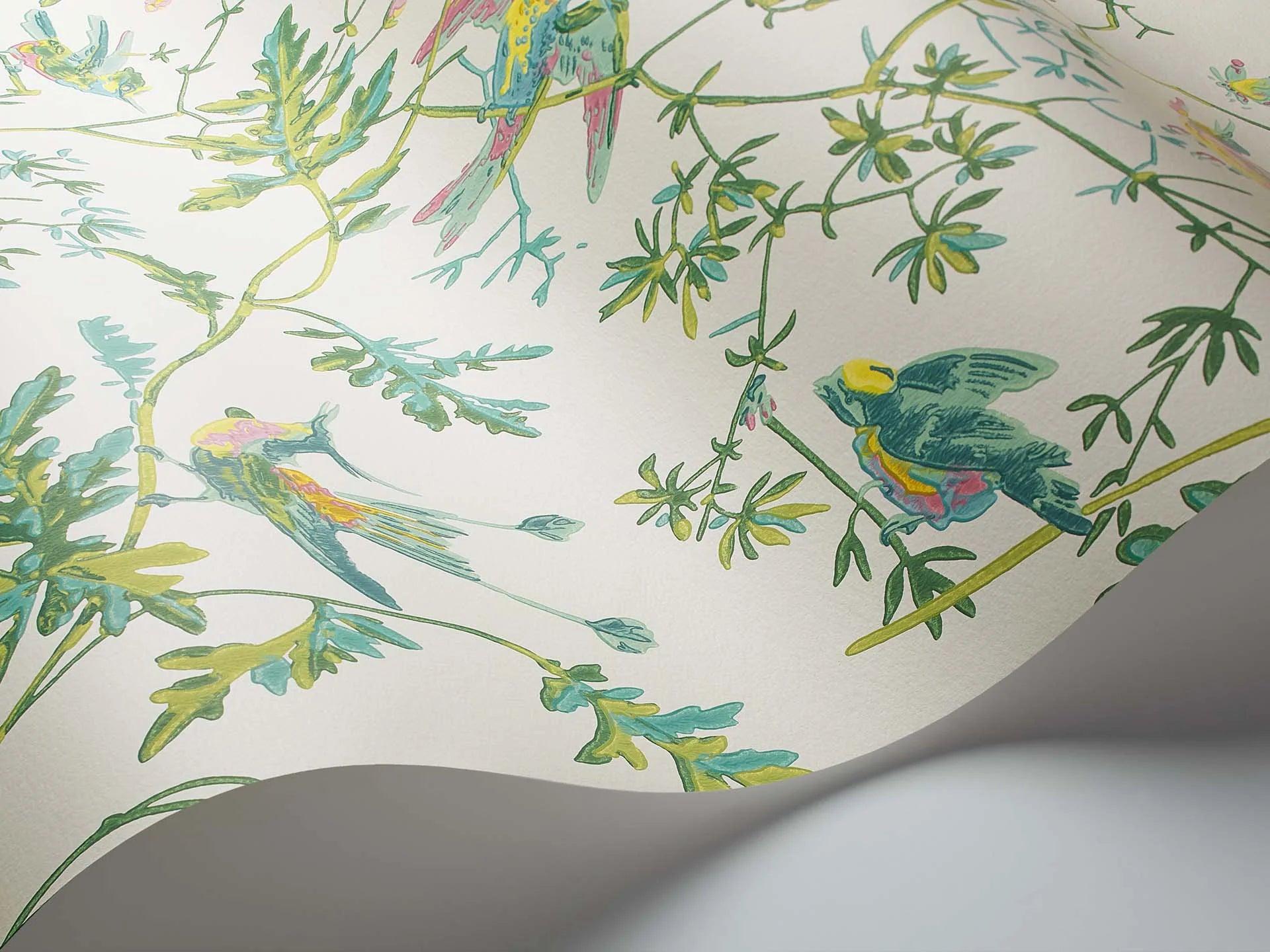 Tapeta ICONS - Hummingbirds zielony Cole & Son Eye on Design
