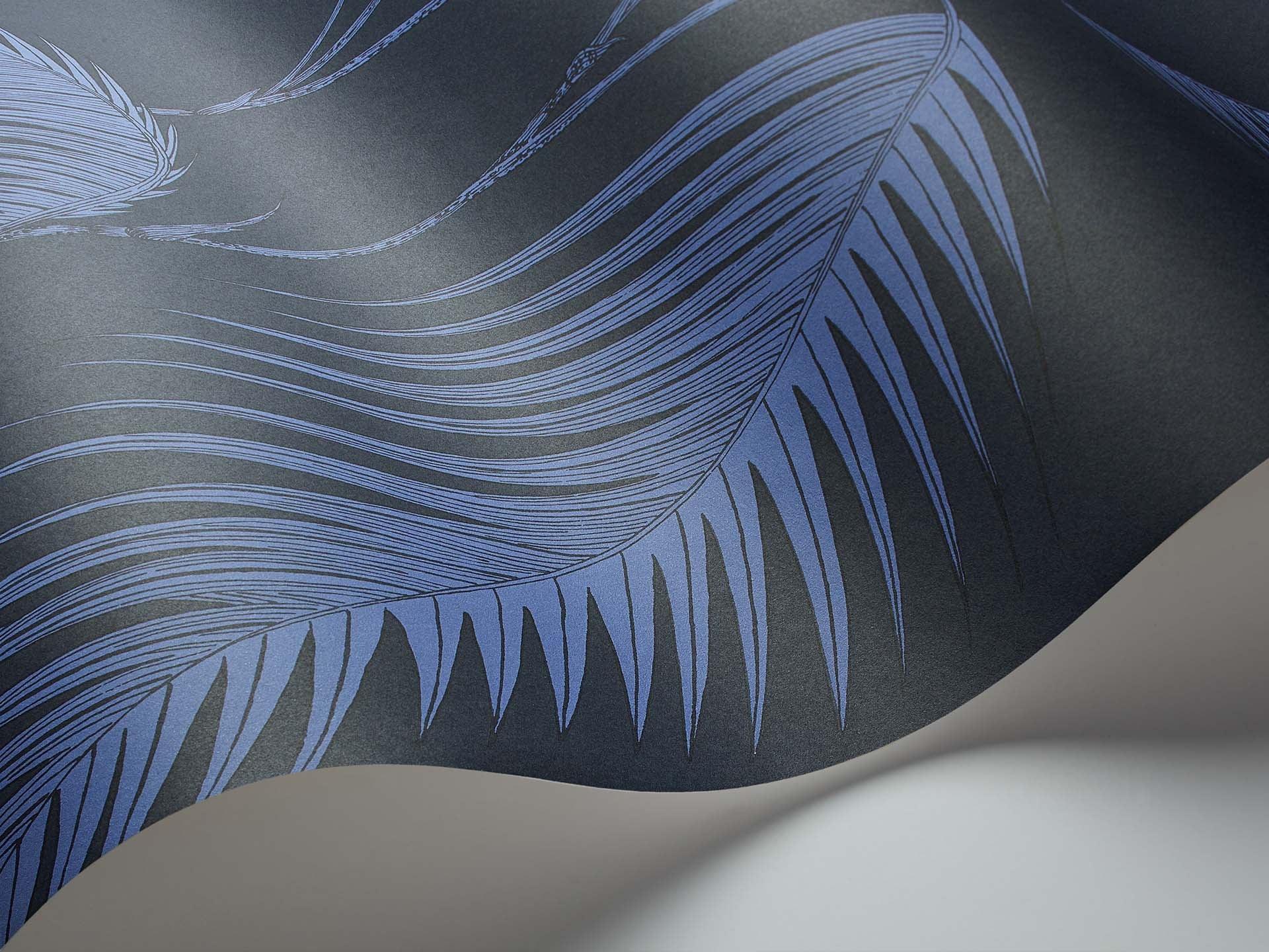Tapeta ICONS - Palm Leaves niebieski Cole & Son Eye on Design