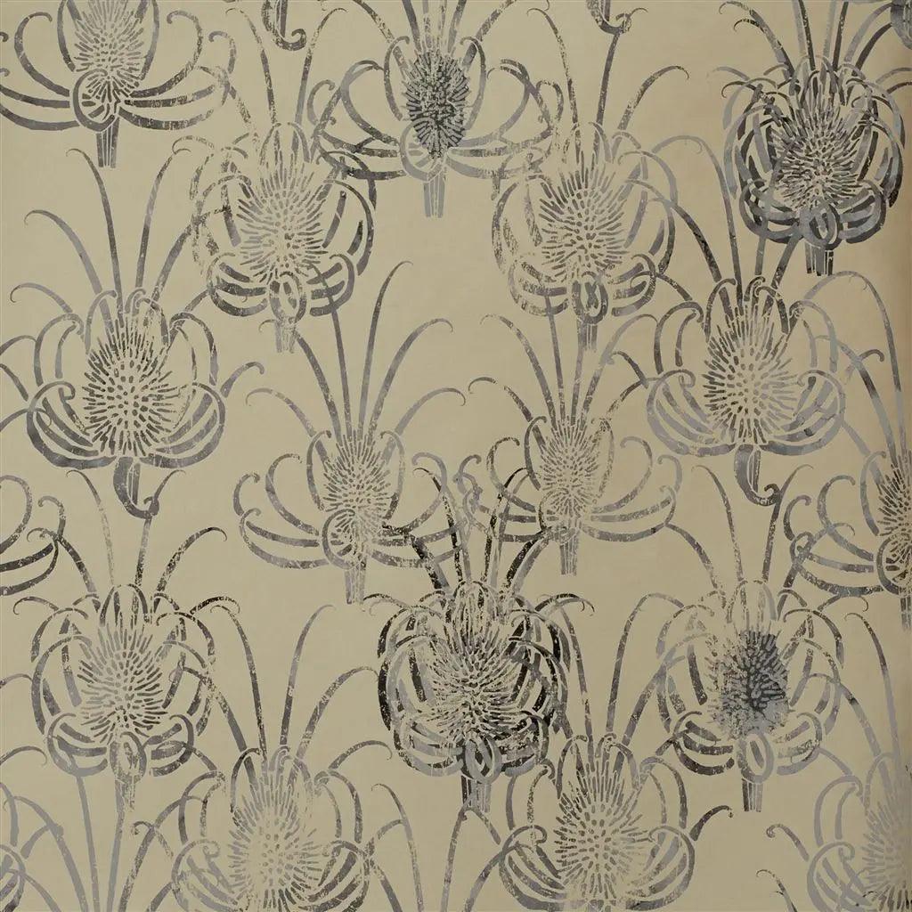 Tapeta LES CENTAUREES OR oliwkowy Christian Lacroix Eye on Design