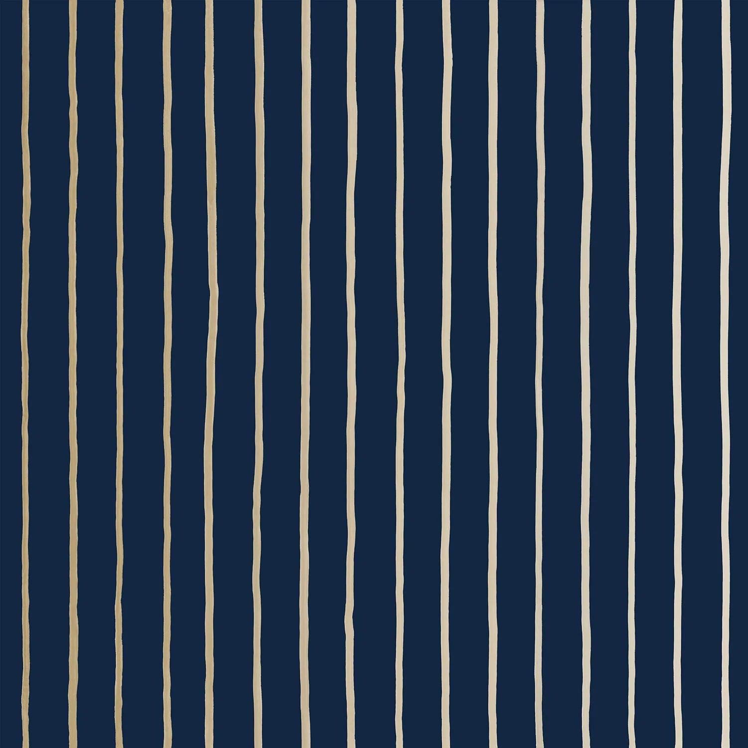 Tapeta MARQUEE STRIPES - College Stripe granatowy Cole & Son Eye on Design