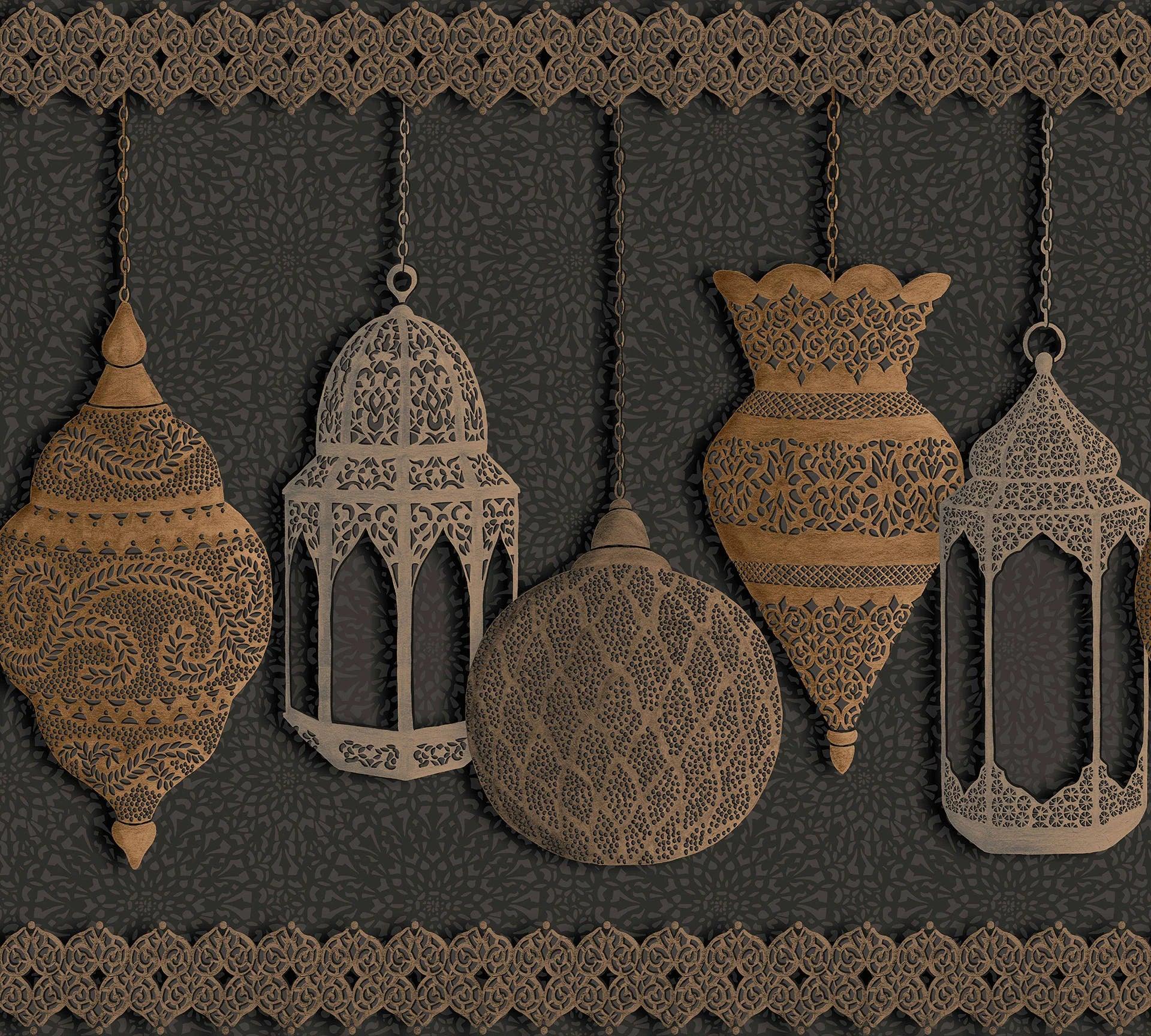 Tapeta MARTYN LAWRENCE BULLARD - Fez brązowy Cole & Son Eye on Design