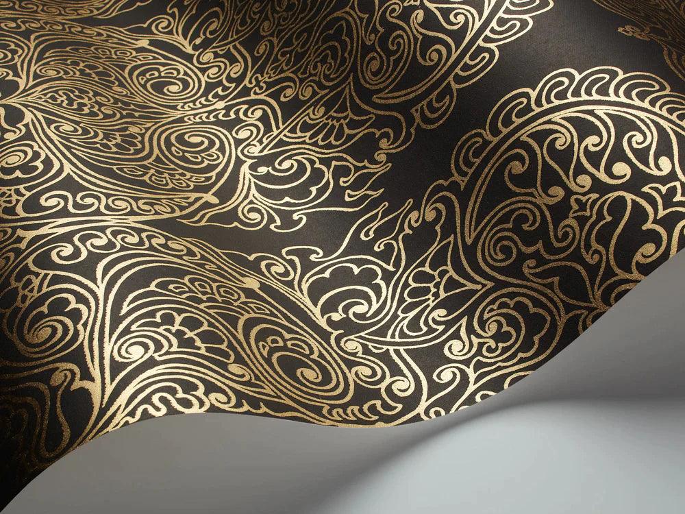Tapeta NEW CONTEMPORARY II - Alpana czarny Cole & Son Eye on Design