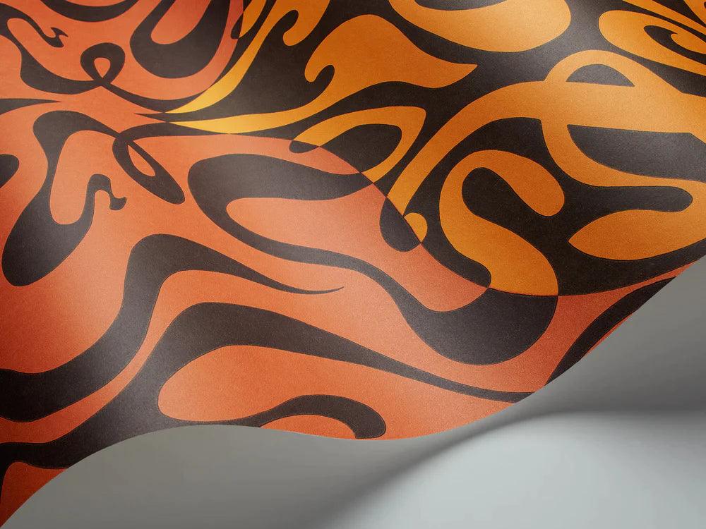 Tapeta NEW CONTEMPORARY II - Woodstock terakota Cole & Son Eye on Design
