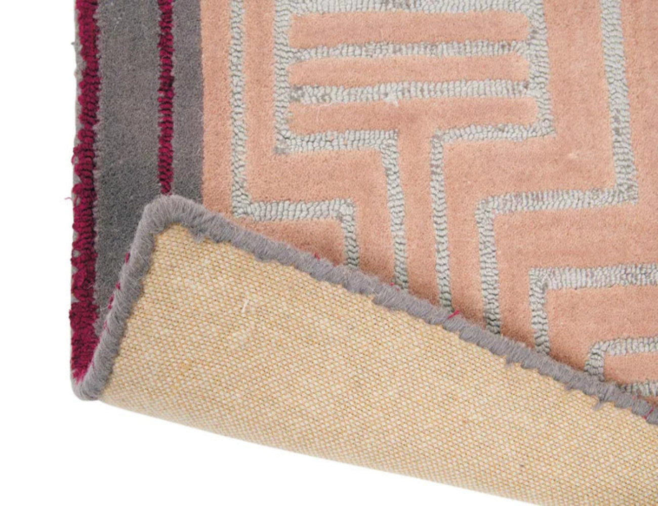 Kinmo pink rug