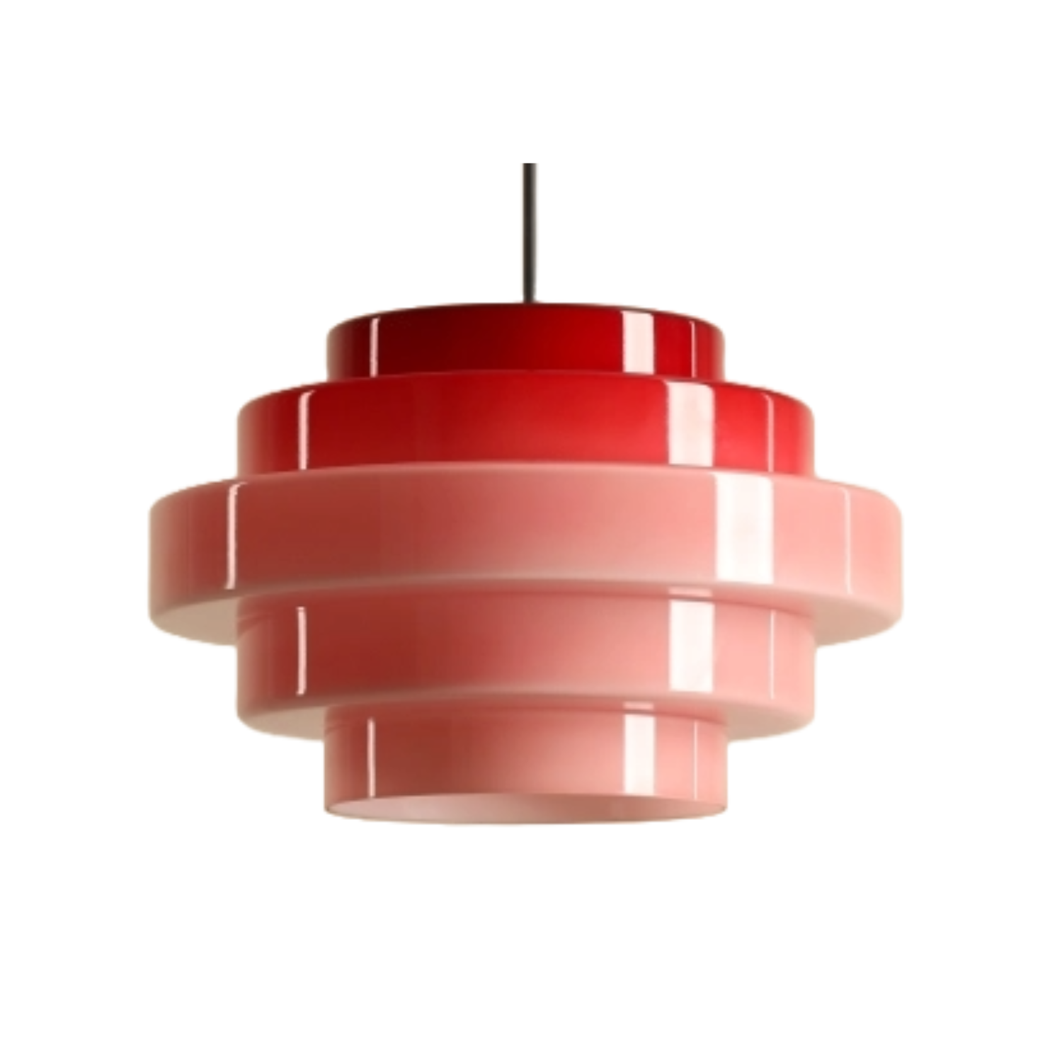 Lampa wisząca FILO bordowy