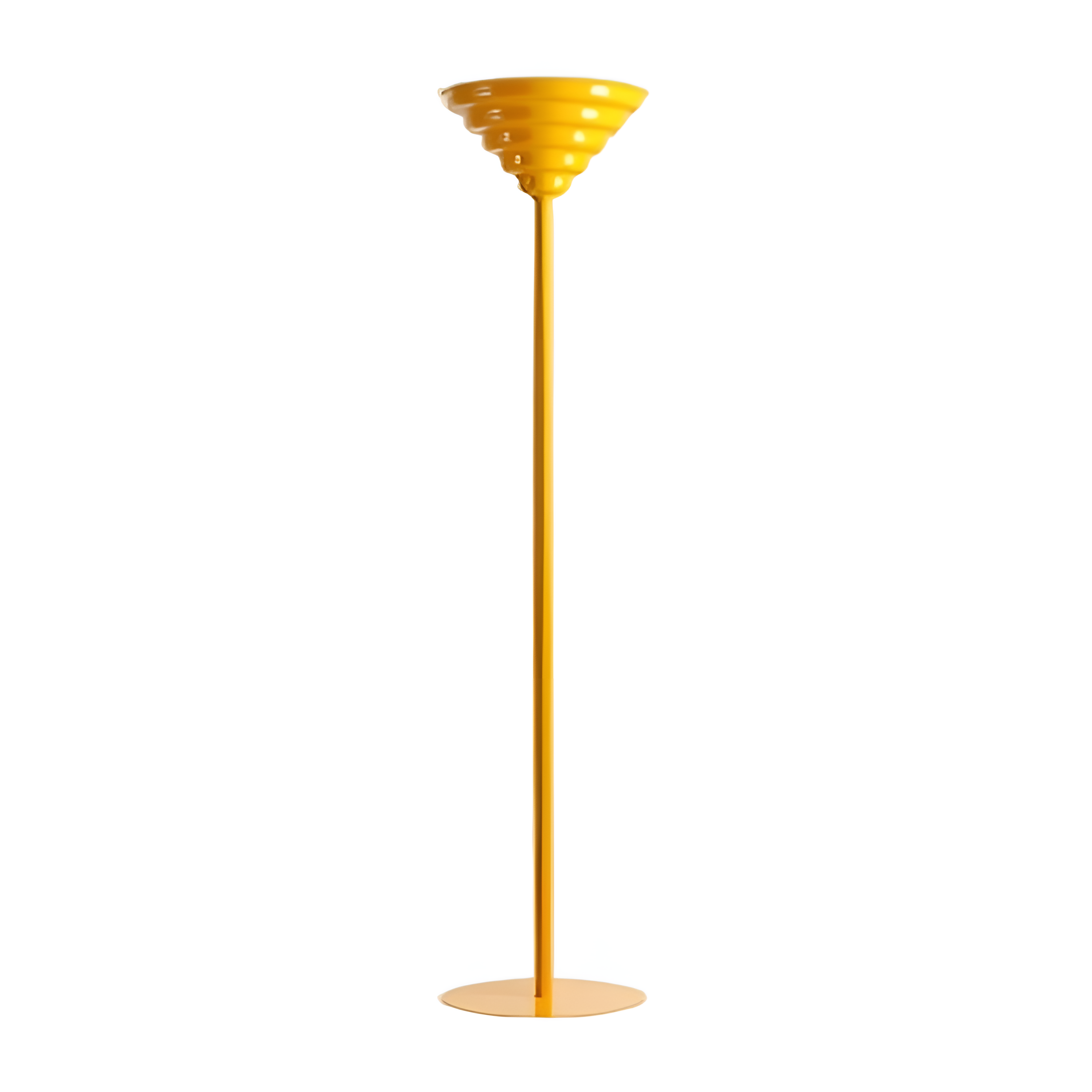 Lampa podłogowa FALA żółty
