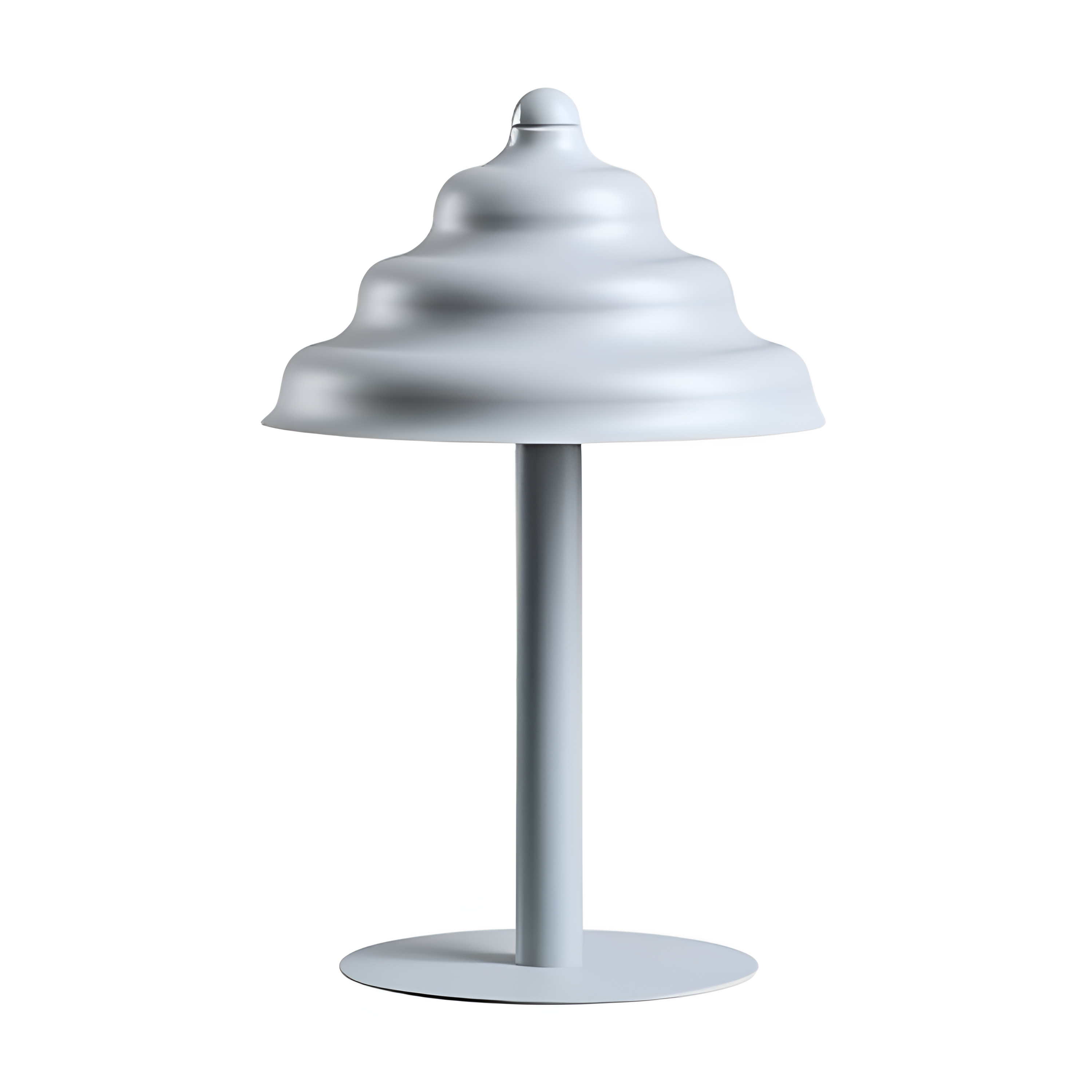 Lampa stołowa FALA szary