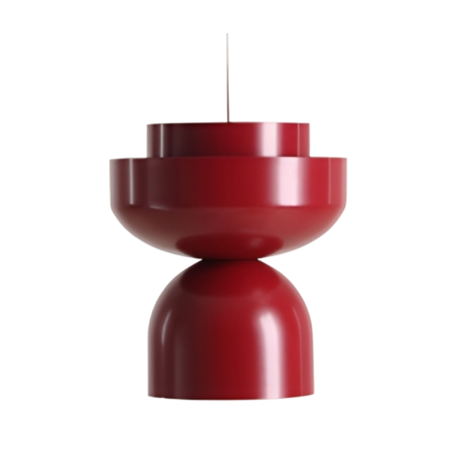 Lampa wisząca ULIA bordowy