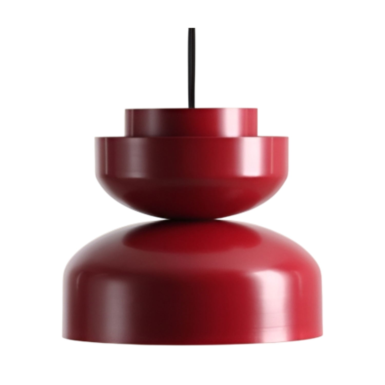 Hanging lamp burgundy