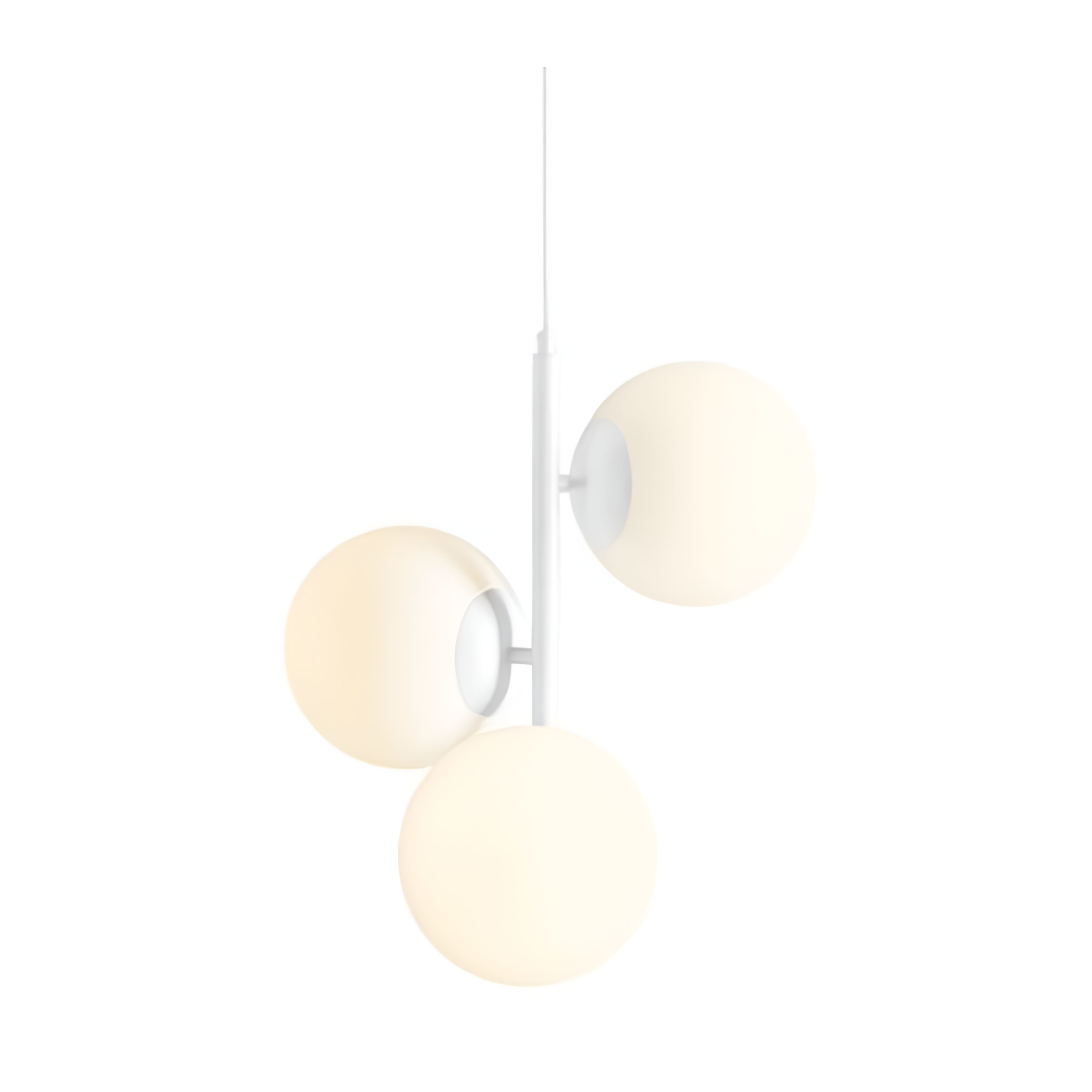 Lampa wisząca FINN TRIO biały