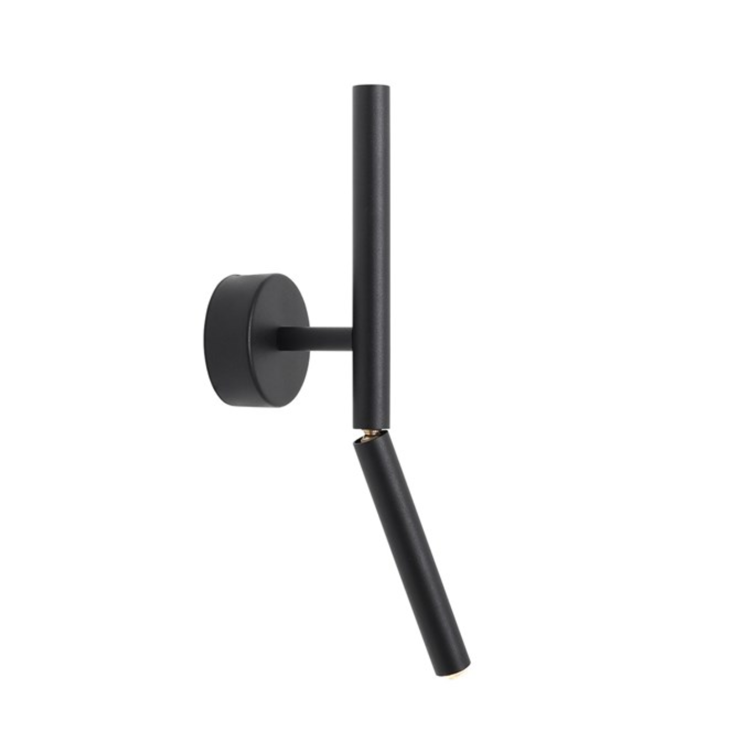 Verstellbare Wandleuchte STICK schwarz