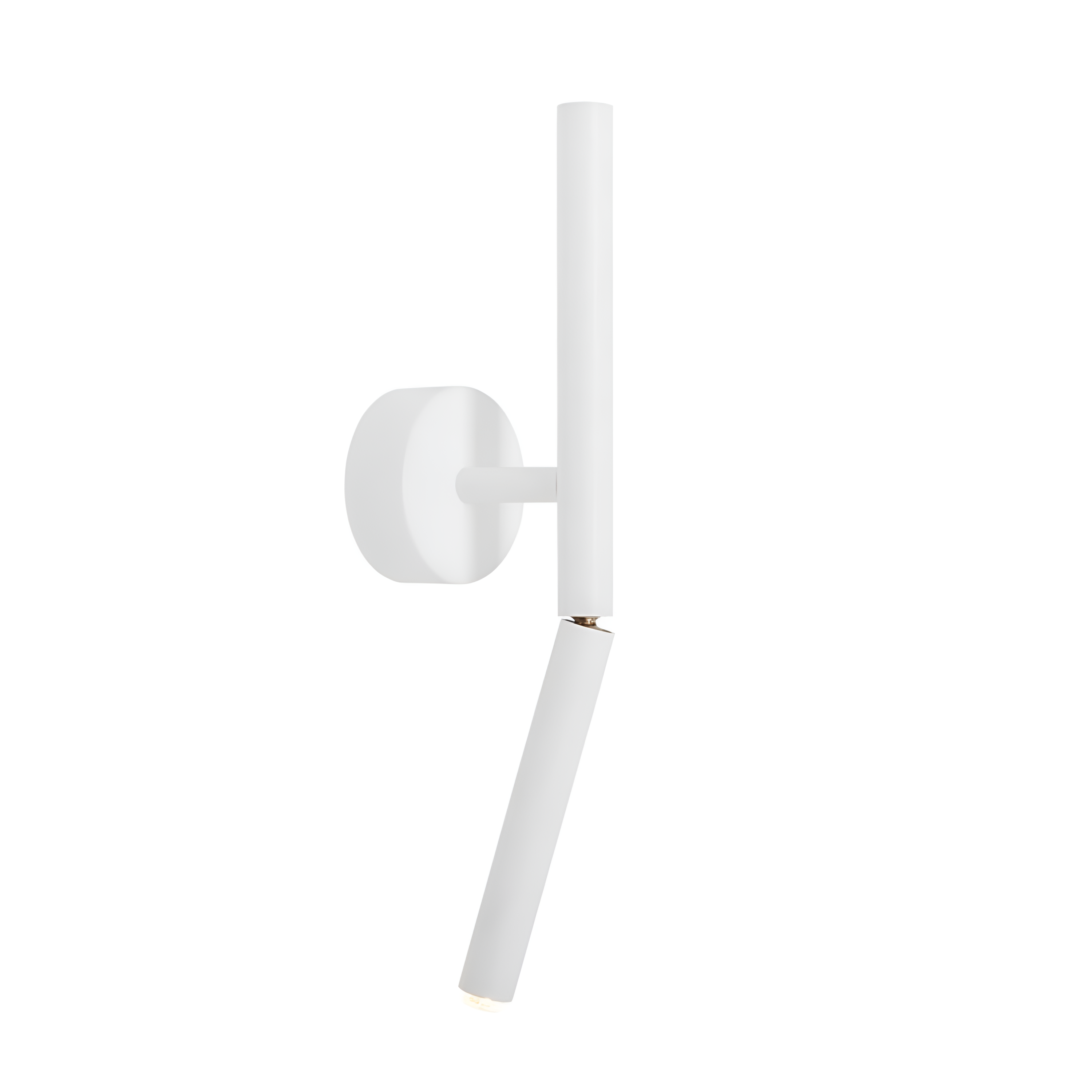 White stick wall lamp