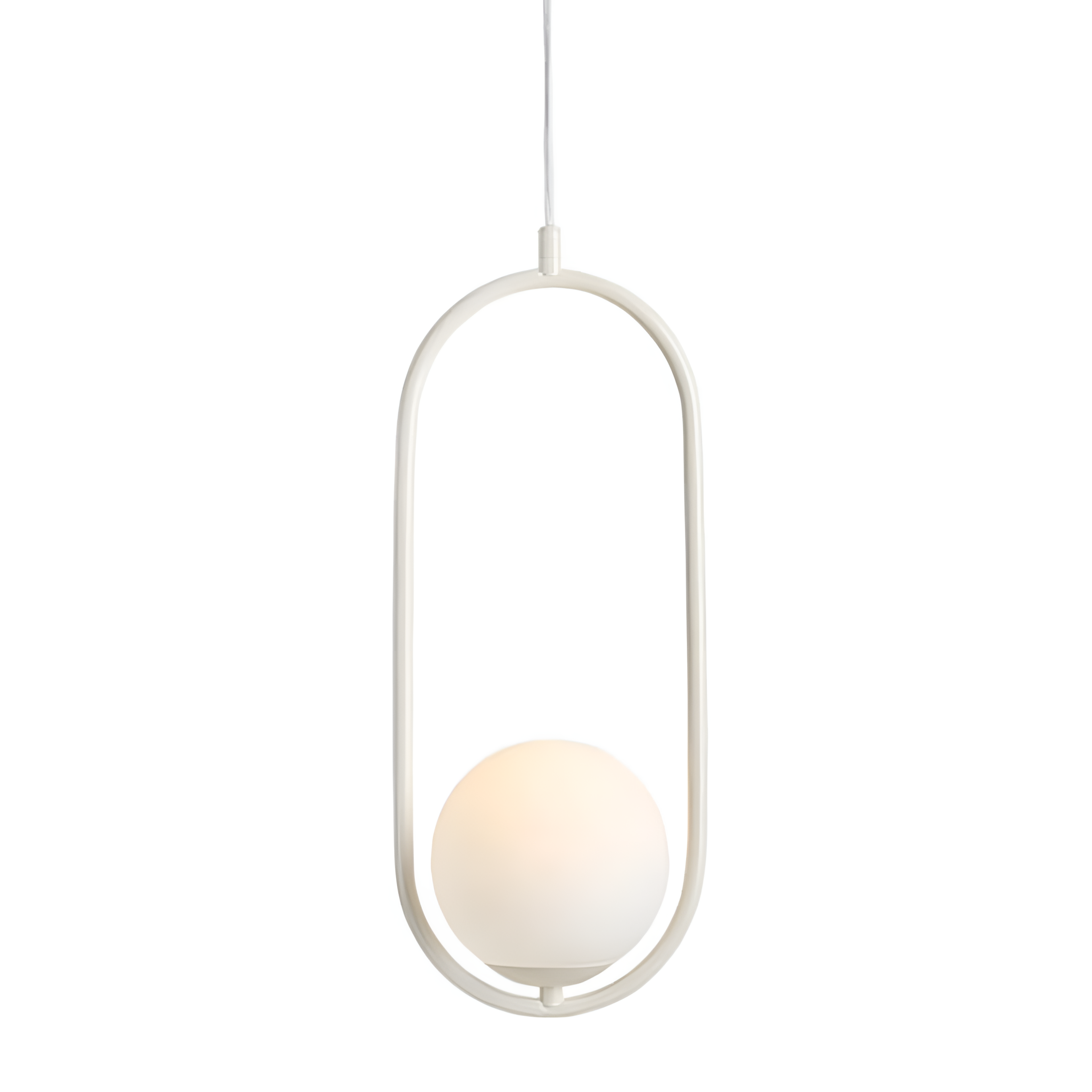Lampa wisząca RIVA kremowy