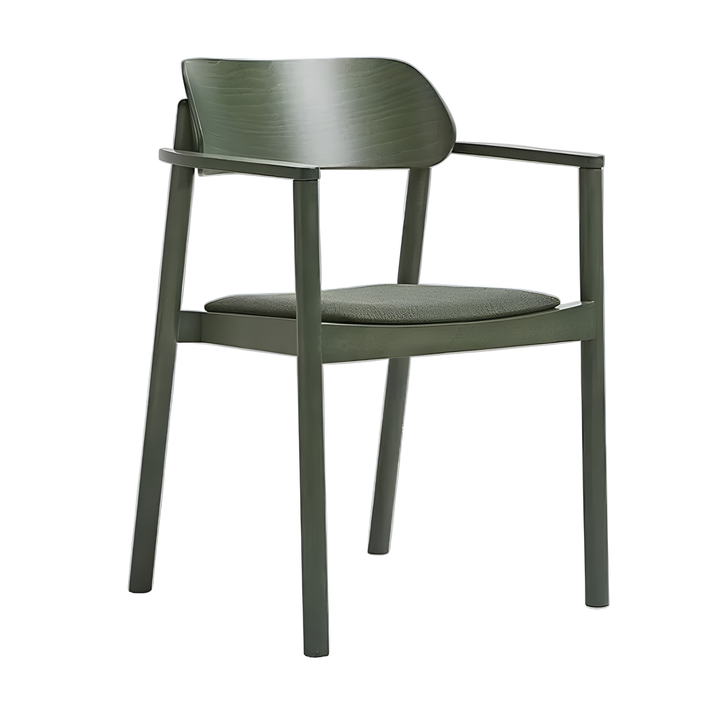 Chair with nimm armrests B-4590 beech wood