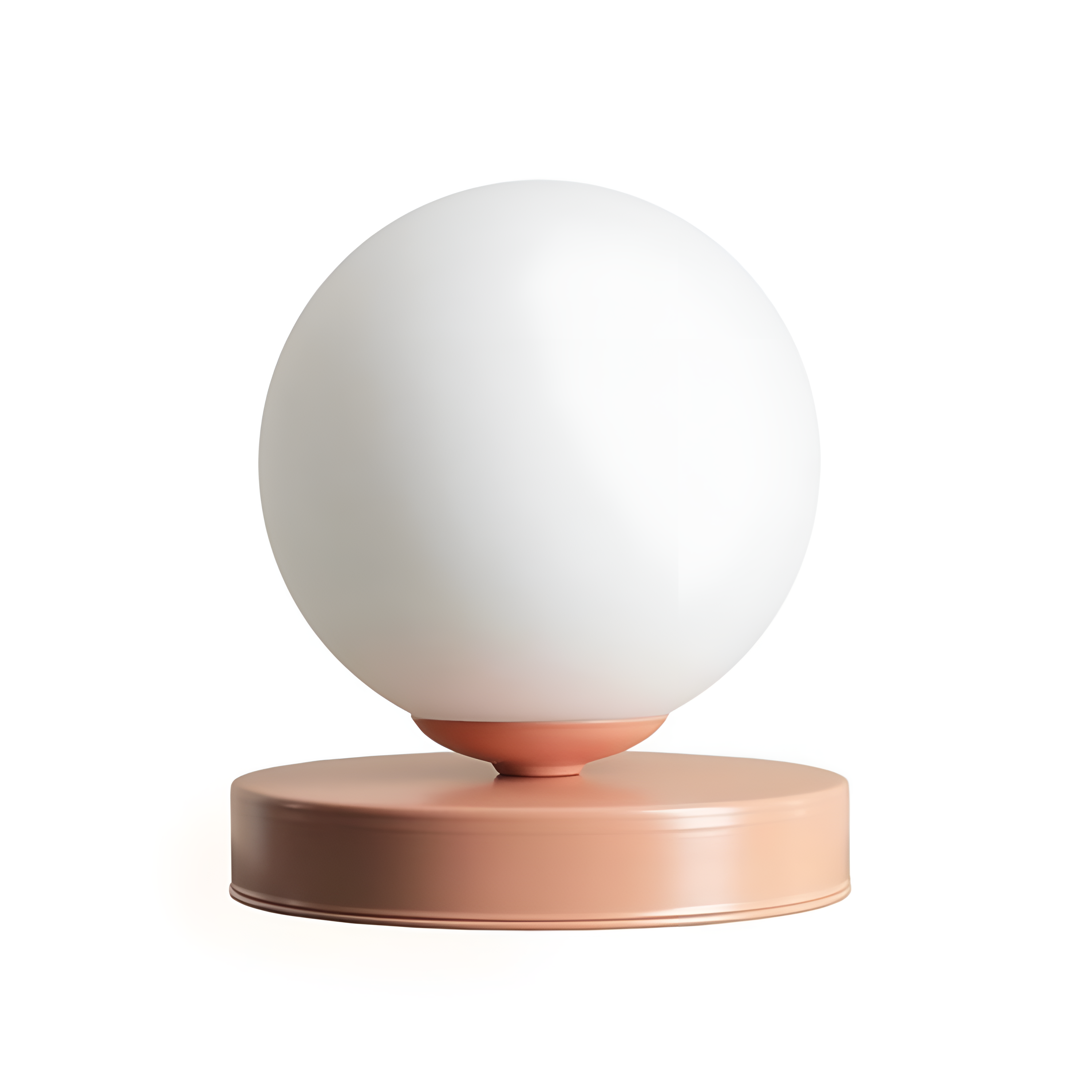 Lampa stołowa BALL różowy